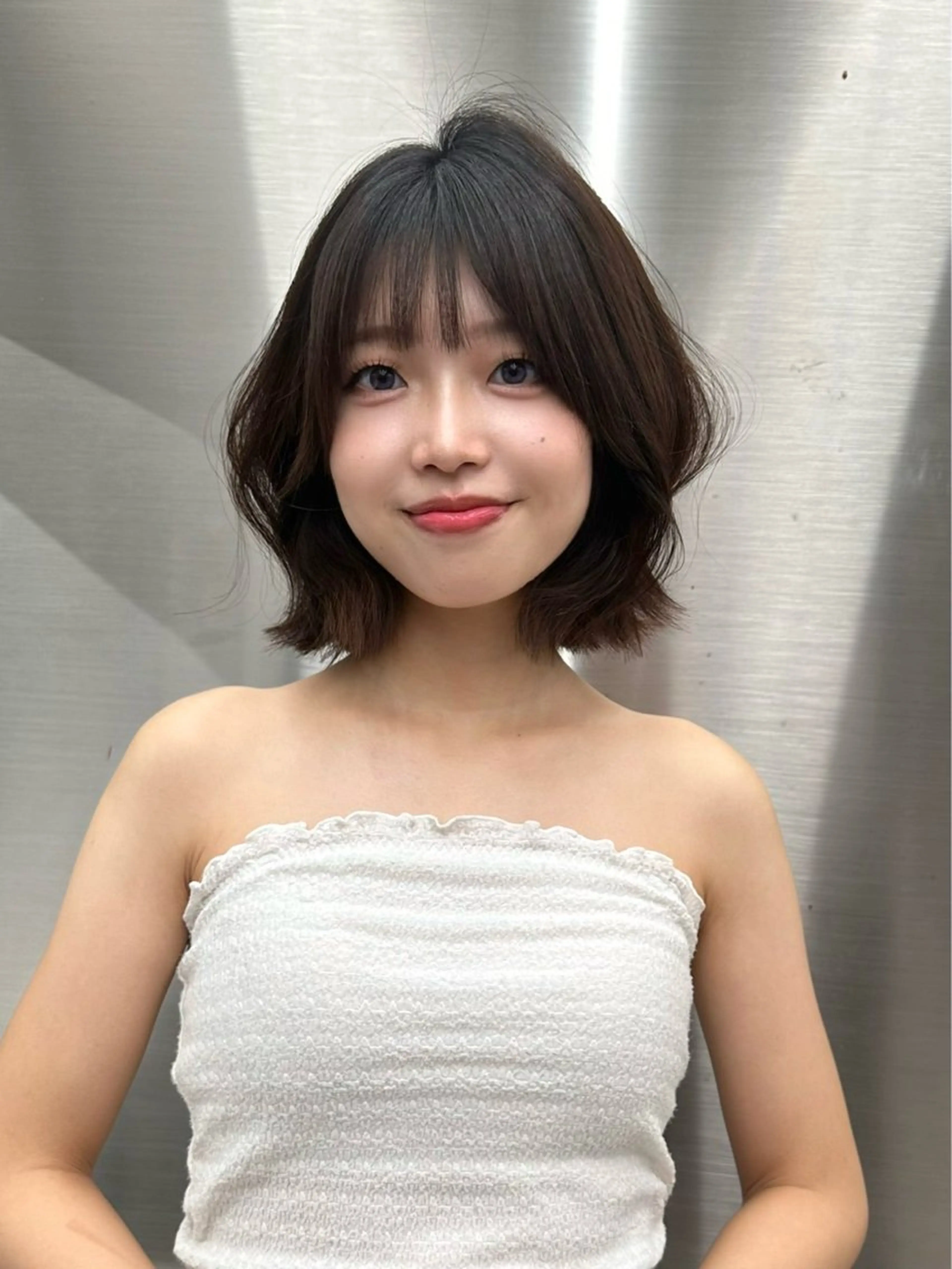 ミディアム 縮毛矯正/髪質改善 /ASUMI🎀のヘアスタイル