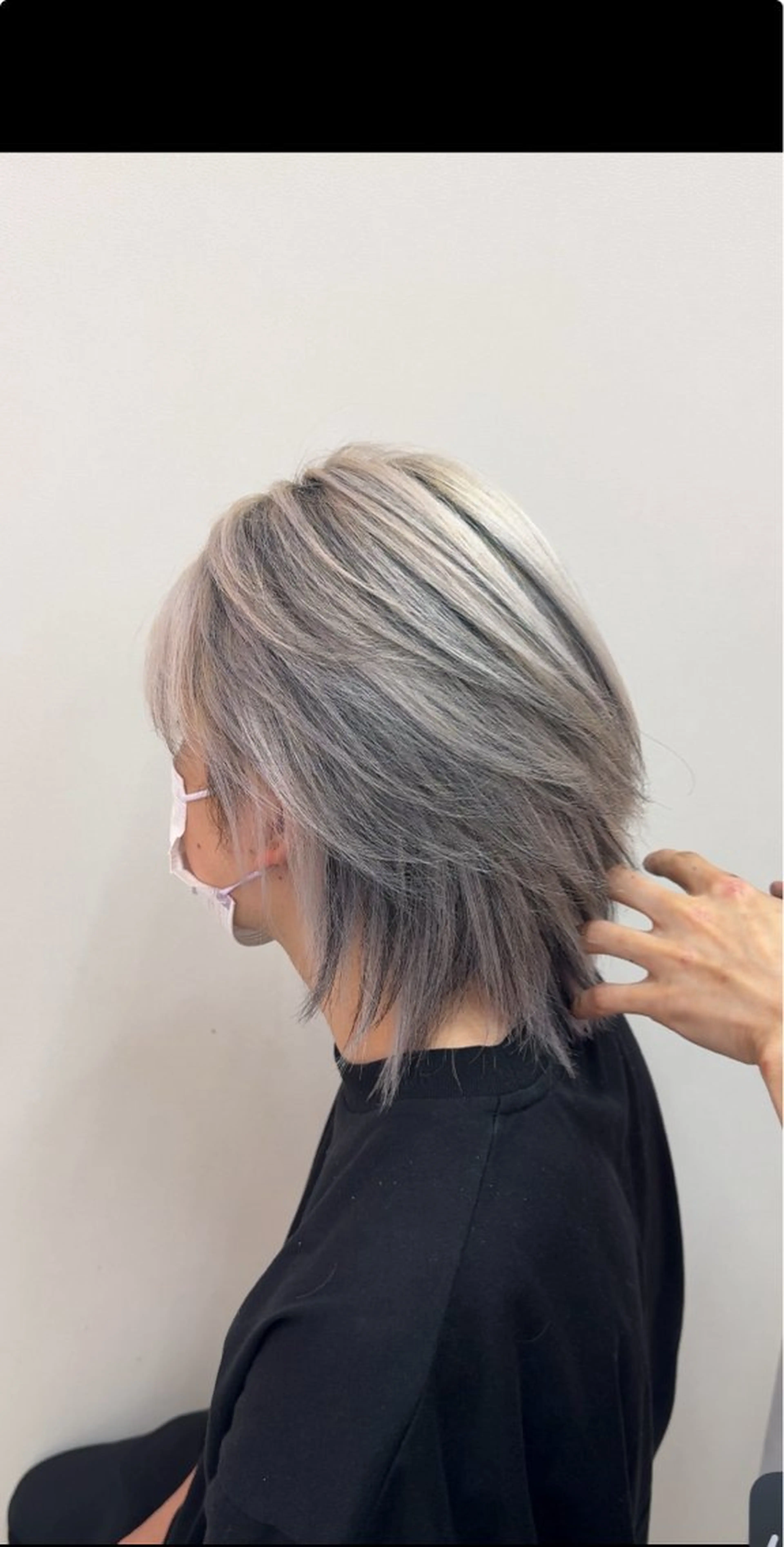 カラー ハイトーン/デザイン カラーぺこのヘアスタイル