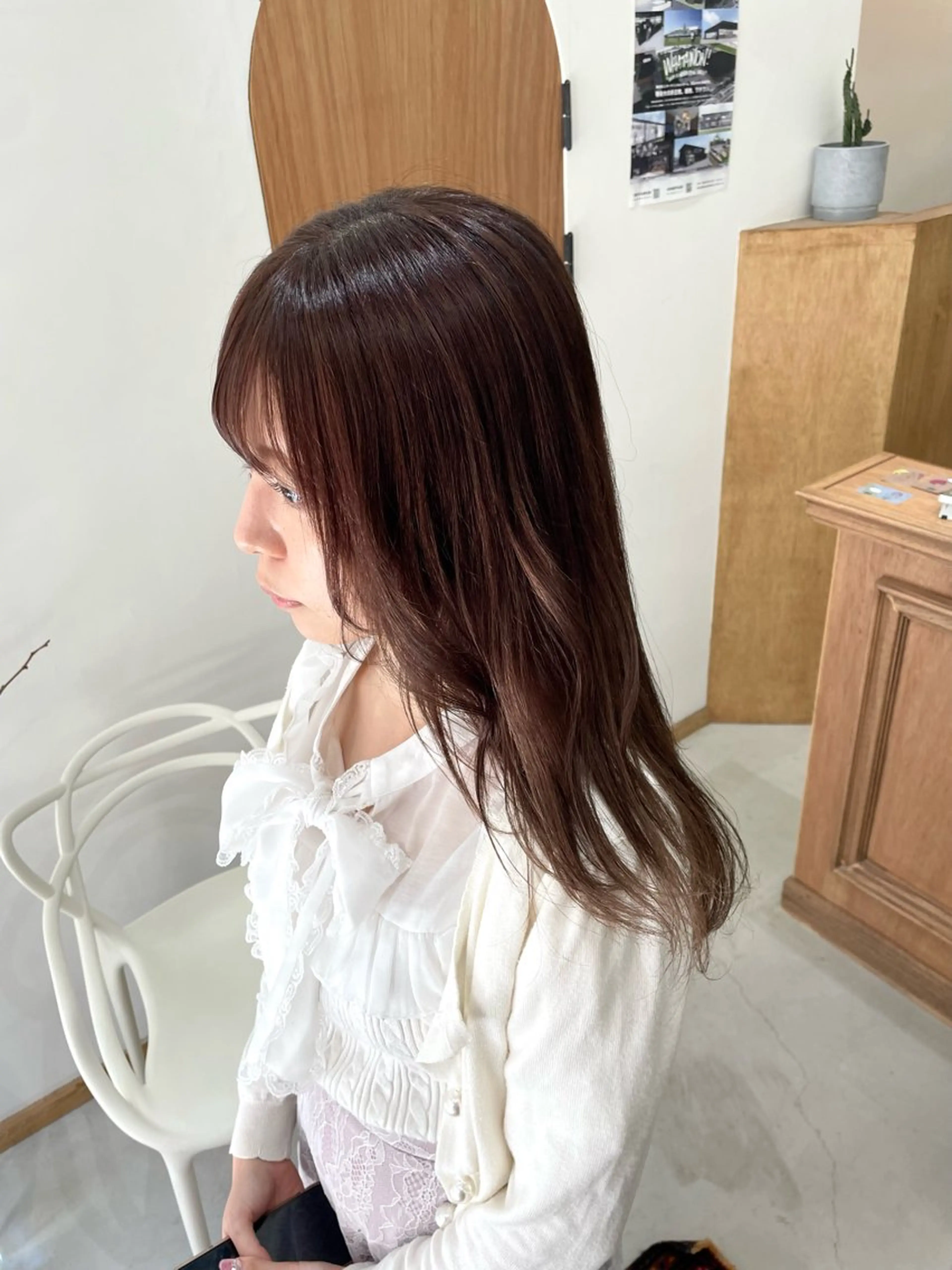 ロング カラー ベージュカラー ブリーチ ブラウンカラー ブラウンベージュ ピンクカラー カット ヘアカラー 慎太朗/メンズカット /メンズパーマのヘアスタイル