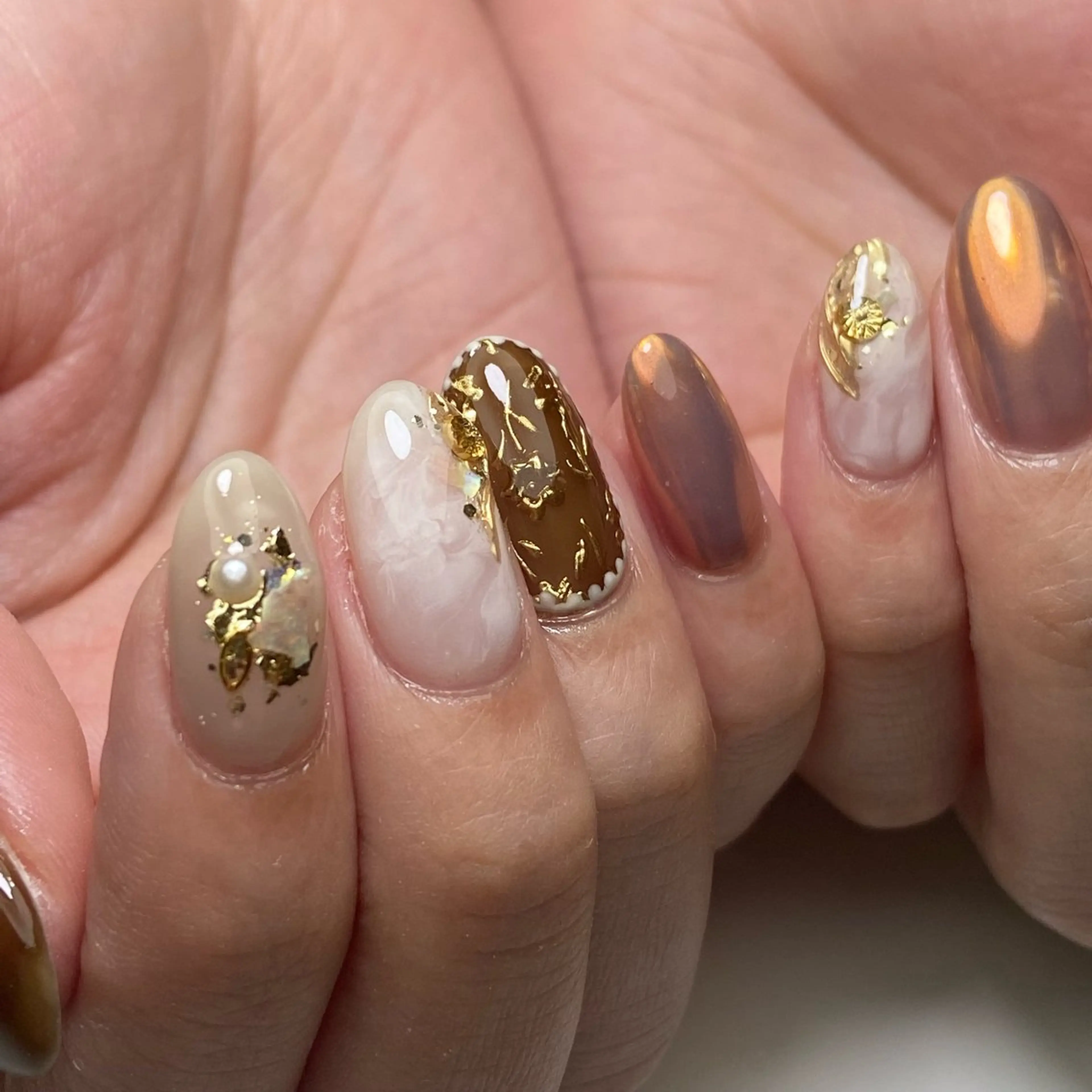 ネイル ハンドネイル nail salon Lumièreのネイルデザイン