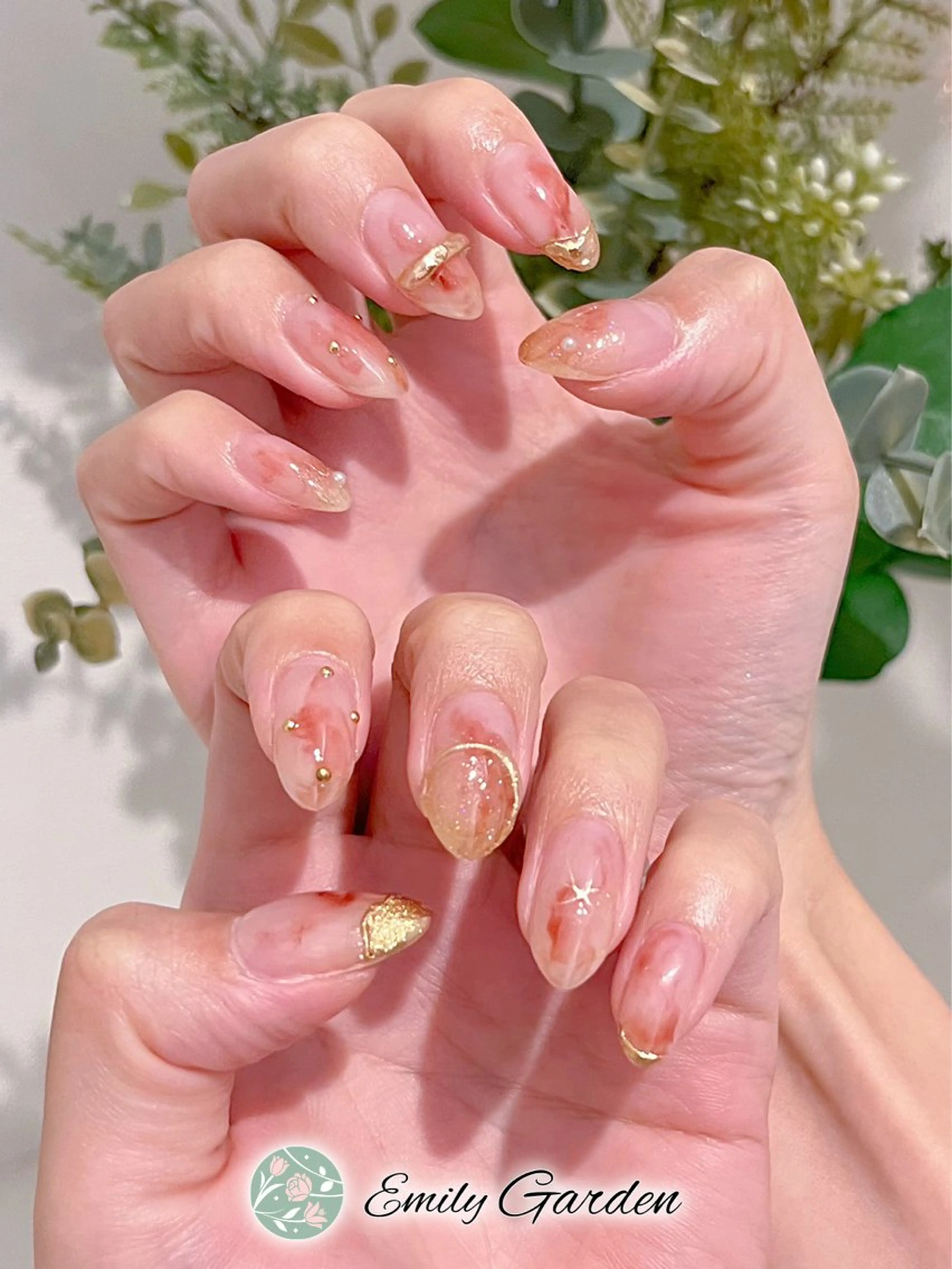 ニュアンス*3Dネイルの写真