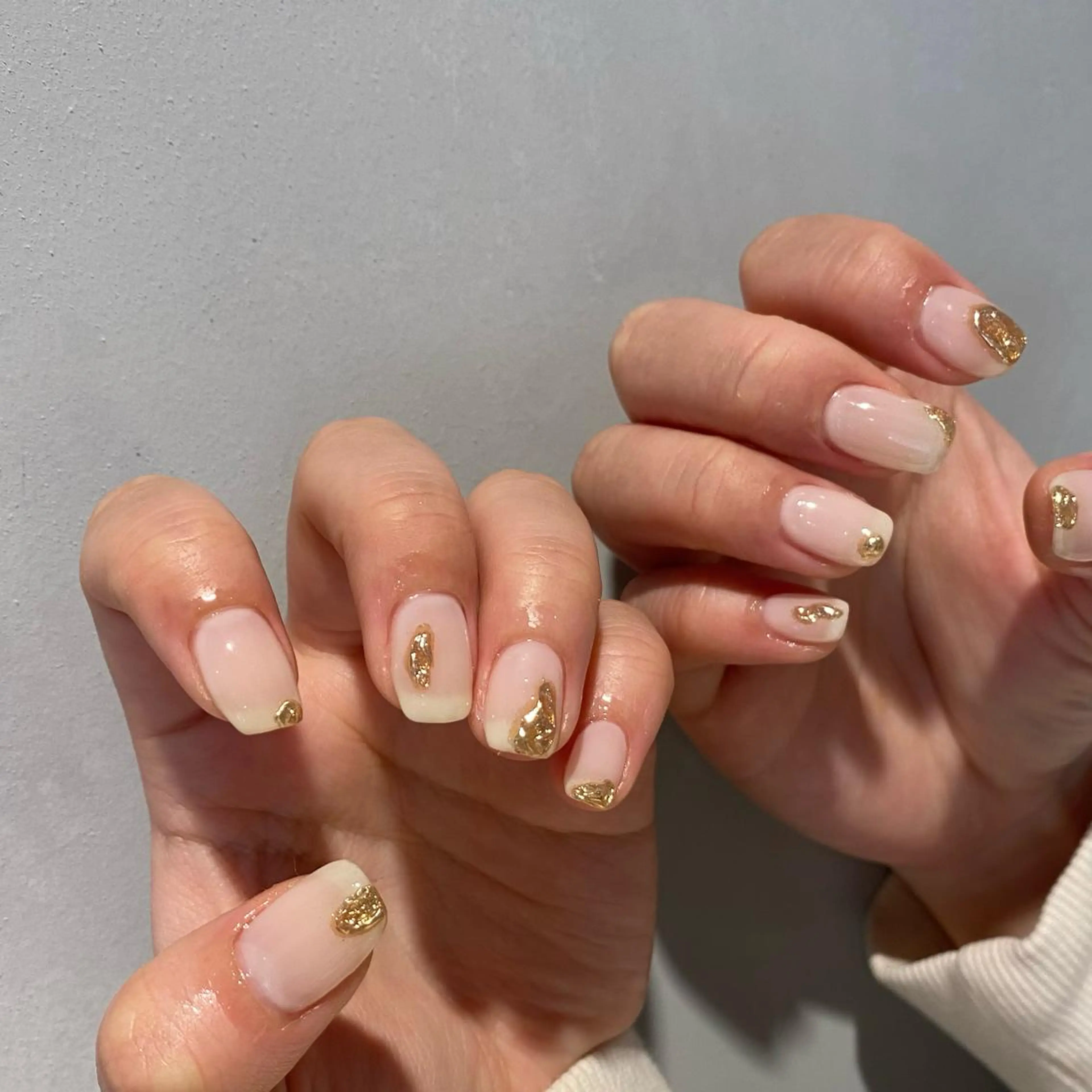 ネイル ニュアンスネイル ハンドネイル RINO AMANE nailのネイルデザイン