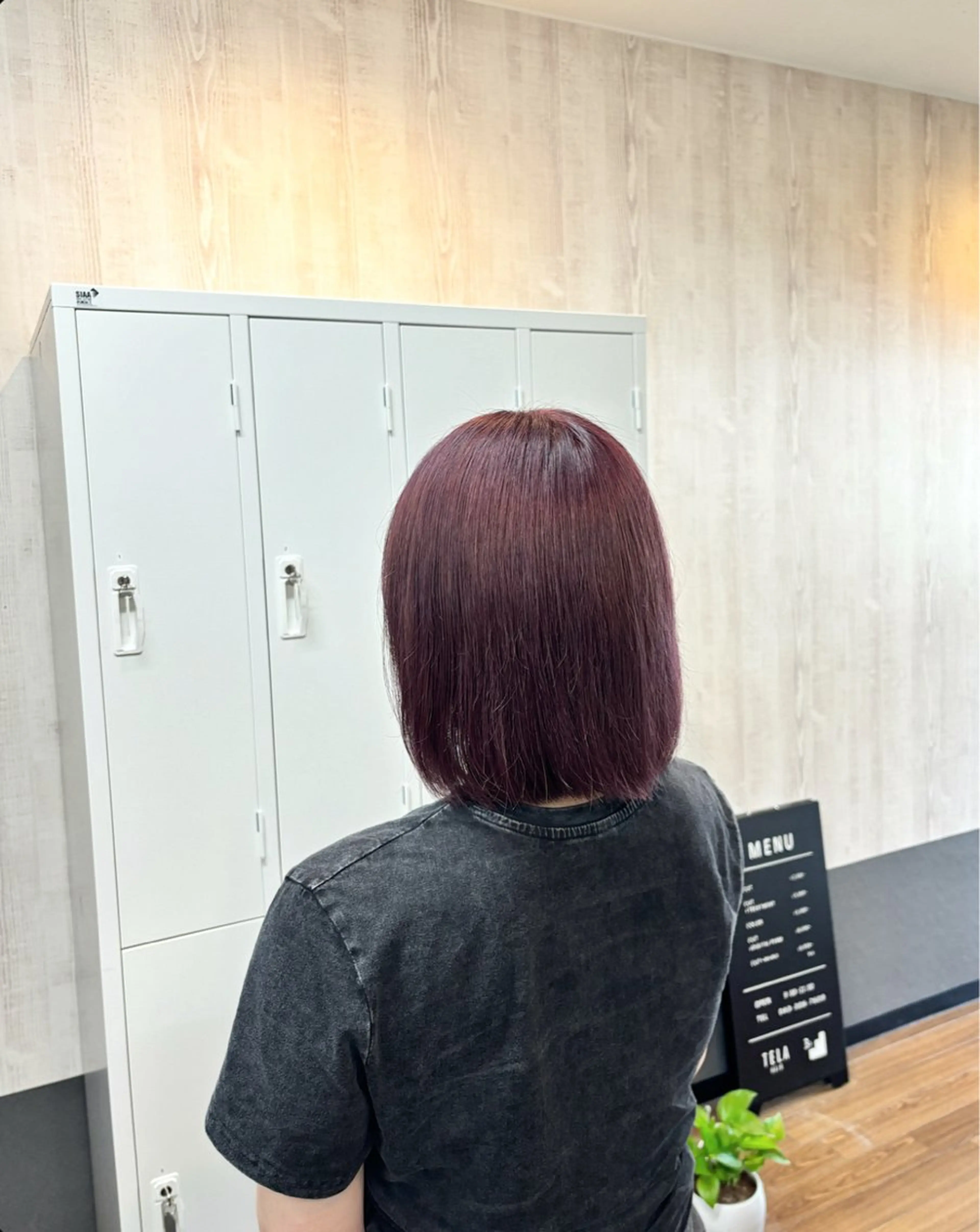 ミディアム カット ヘアカラー トリートメント 🩵 honoka🩵のヘアスタイル