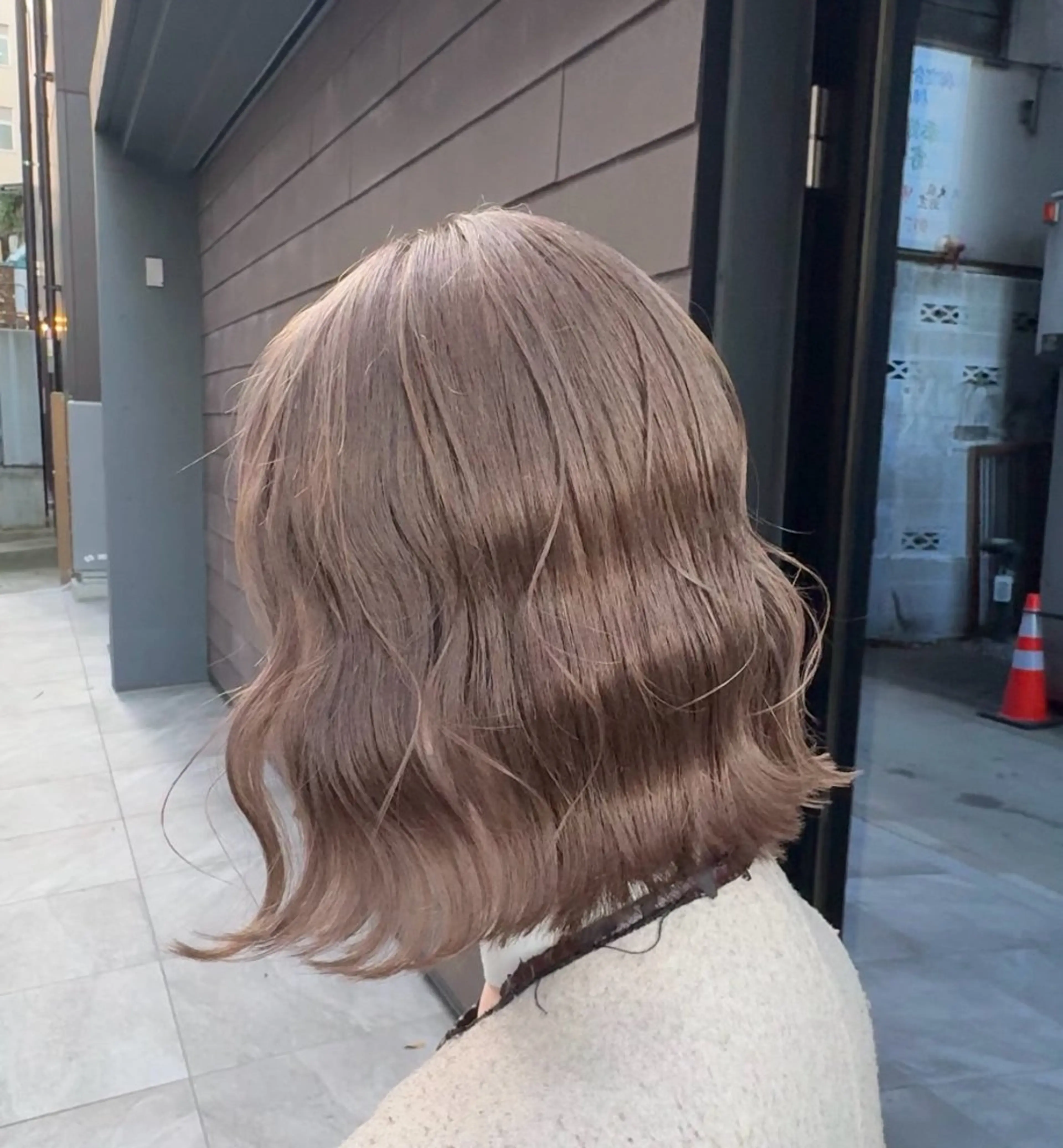 カラー ヘアカラー 加藤芽実カラーリスト /ミルクティーカラーのヘアスタイル