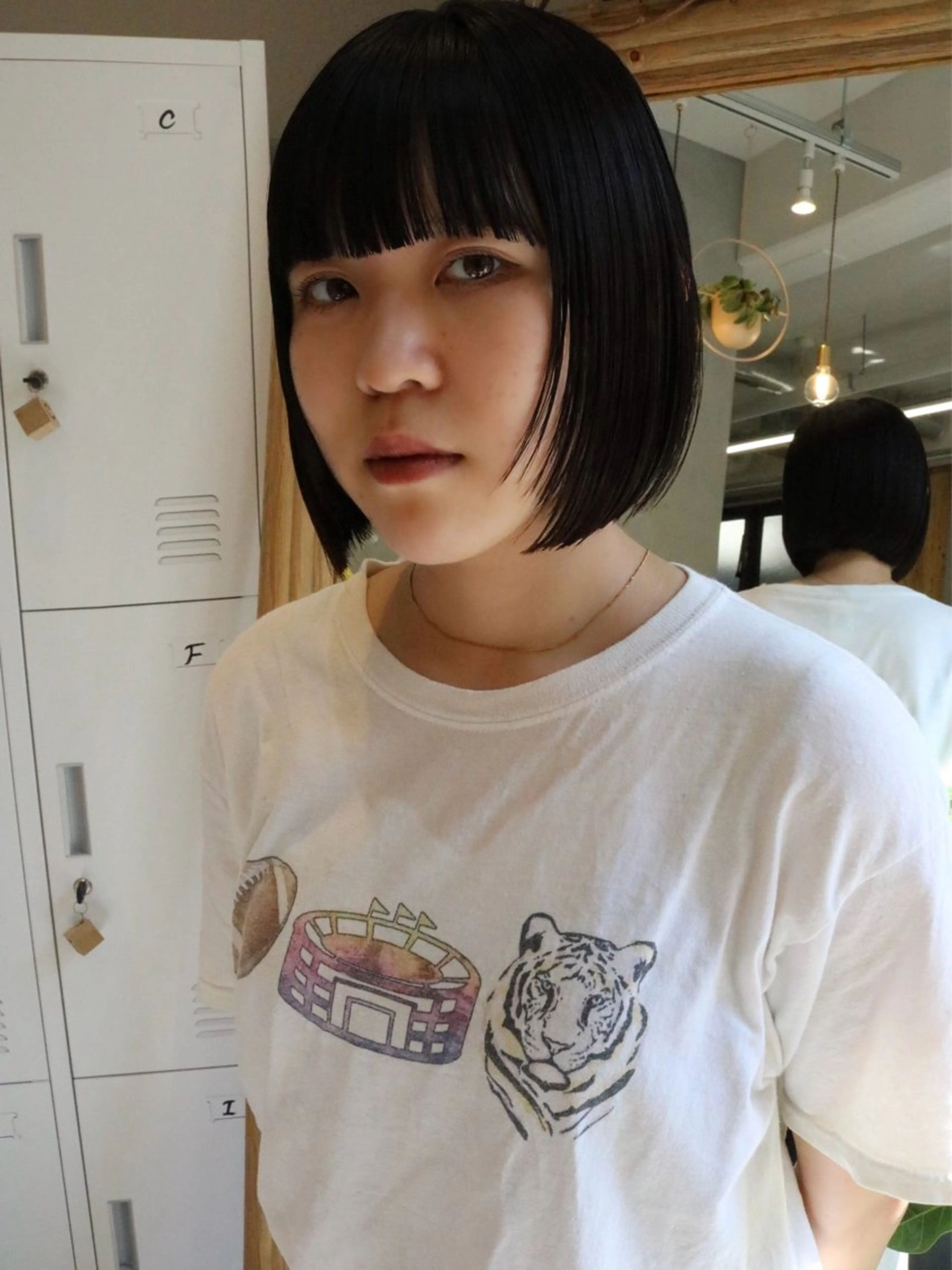 ショート カット 松村 澪里のヘアスタイル
