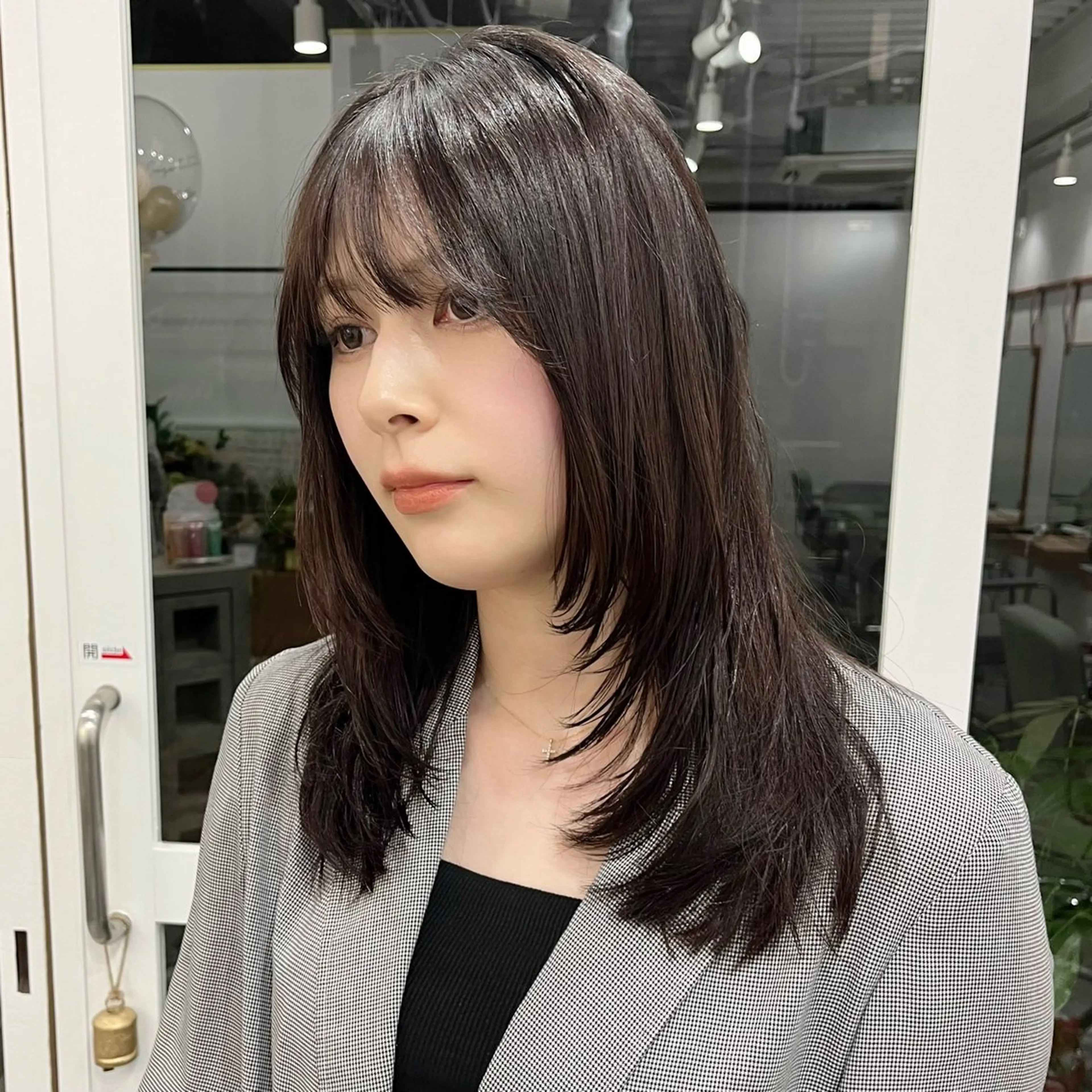 セミロング レイヤーカット KUTEN所属・岐阜パーマ/透明感 カラー/Genkiのヘアスタイル