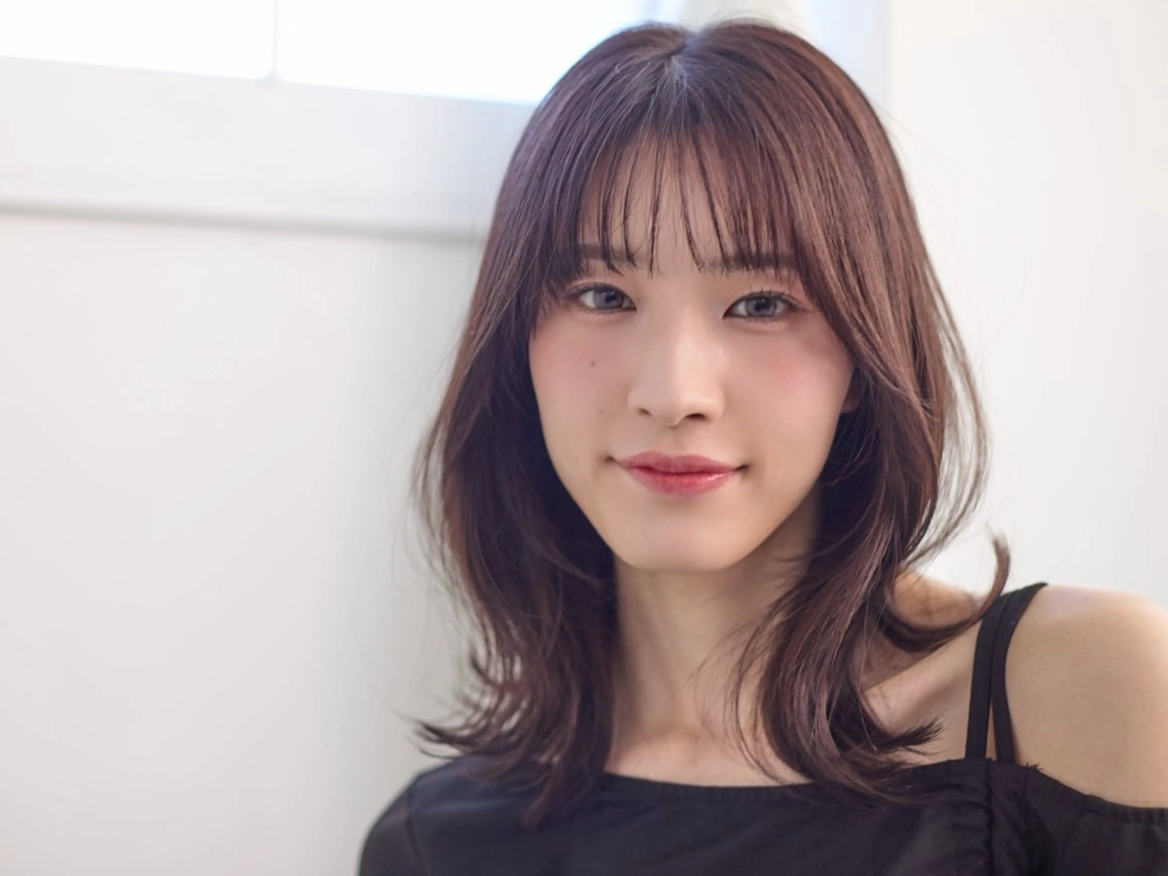 カラー 久野 咲来のヘアスタイル
