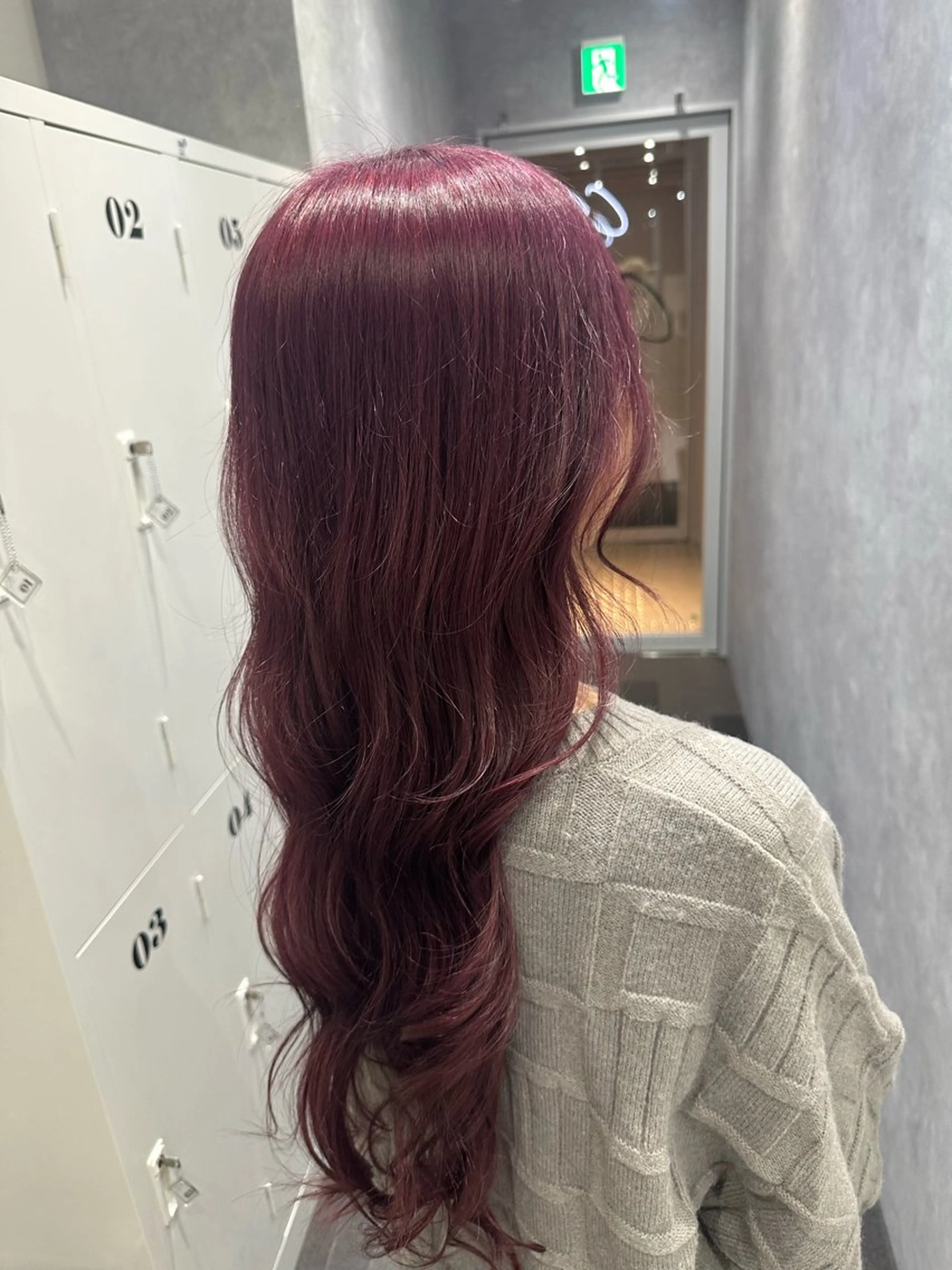 ロング カラー ヘアカラー トリートメント CS made by SHACHU栄店所属・透明感/ブリーチ縮毛 /髪質改善/星野純一のヘアスタイル