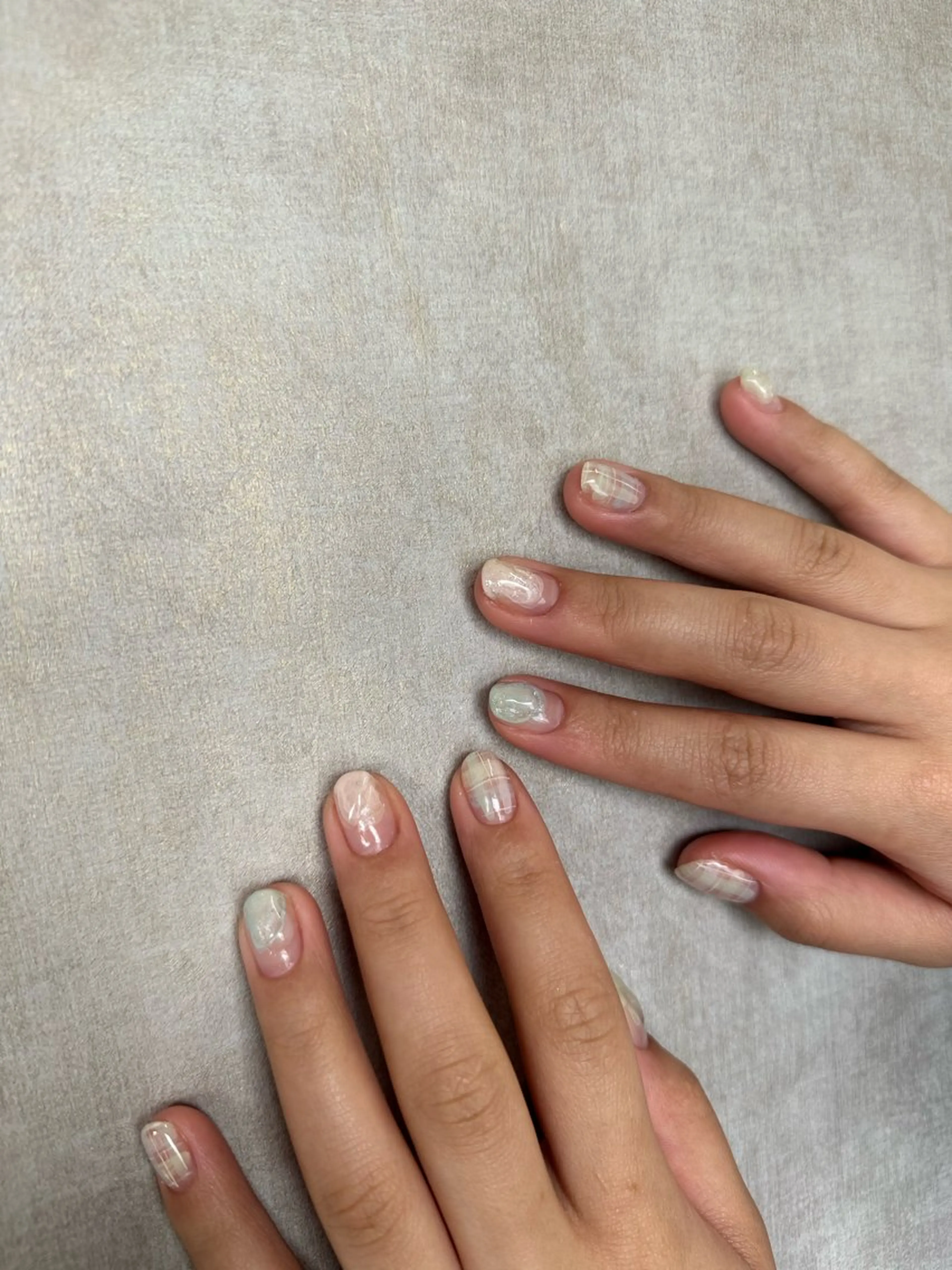 ネイル パステルネイル ハンドネイル atelier design Amiのネイルデザイン