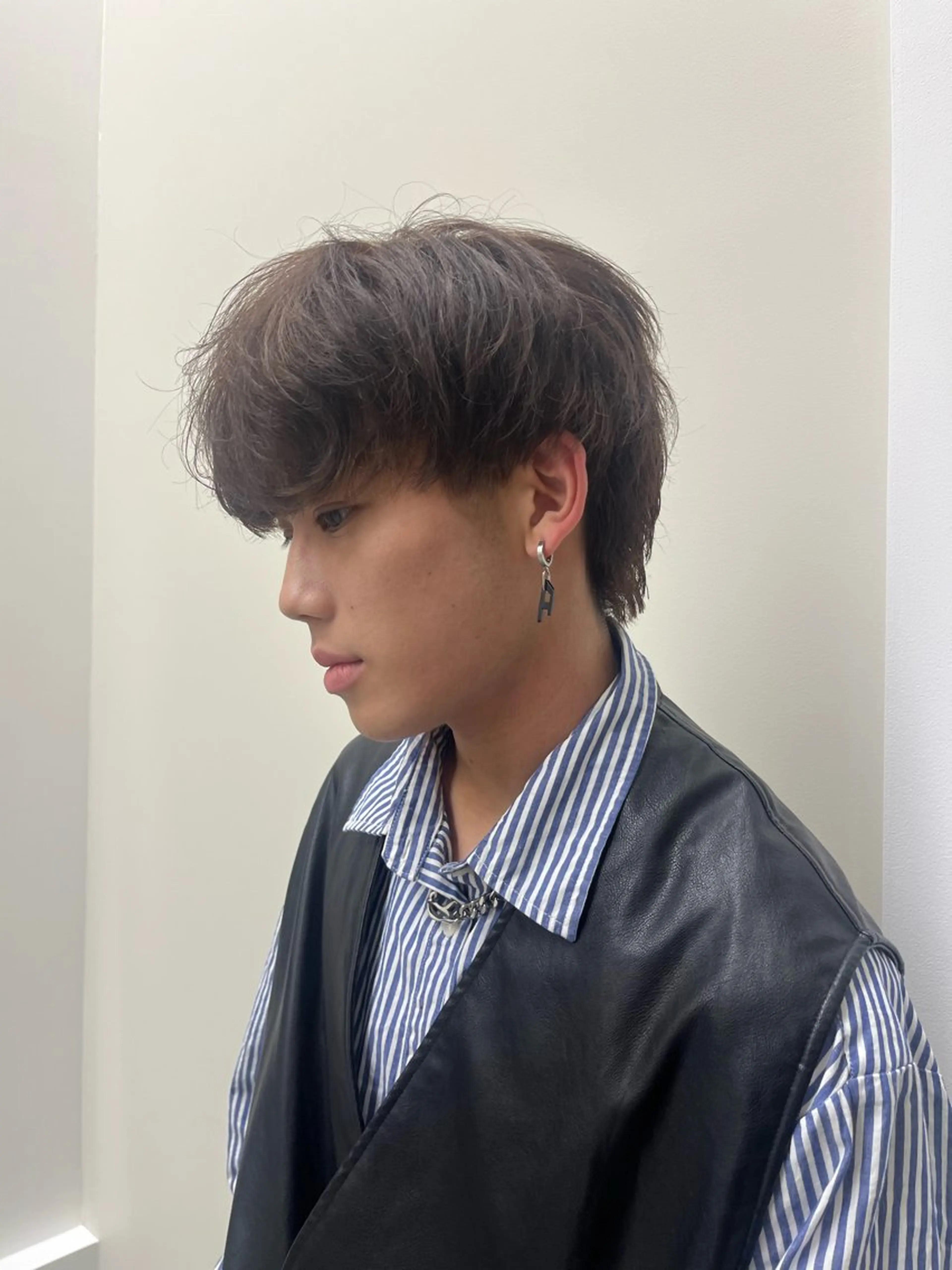 カラー メンズ 愛 斗のヘアスタイル