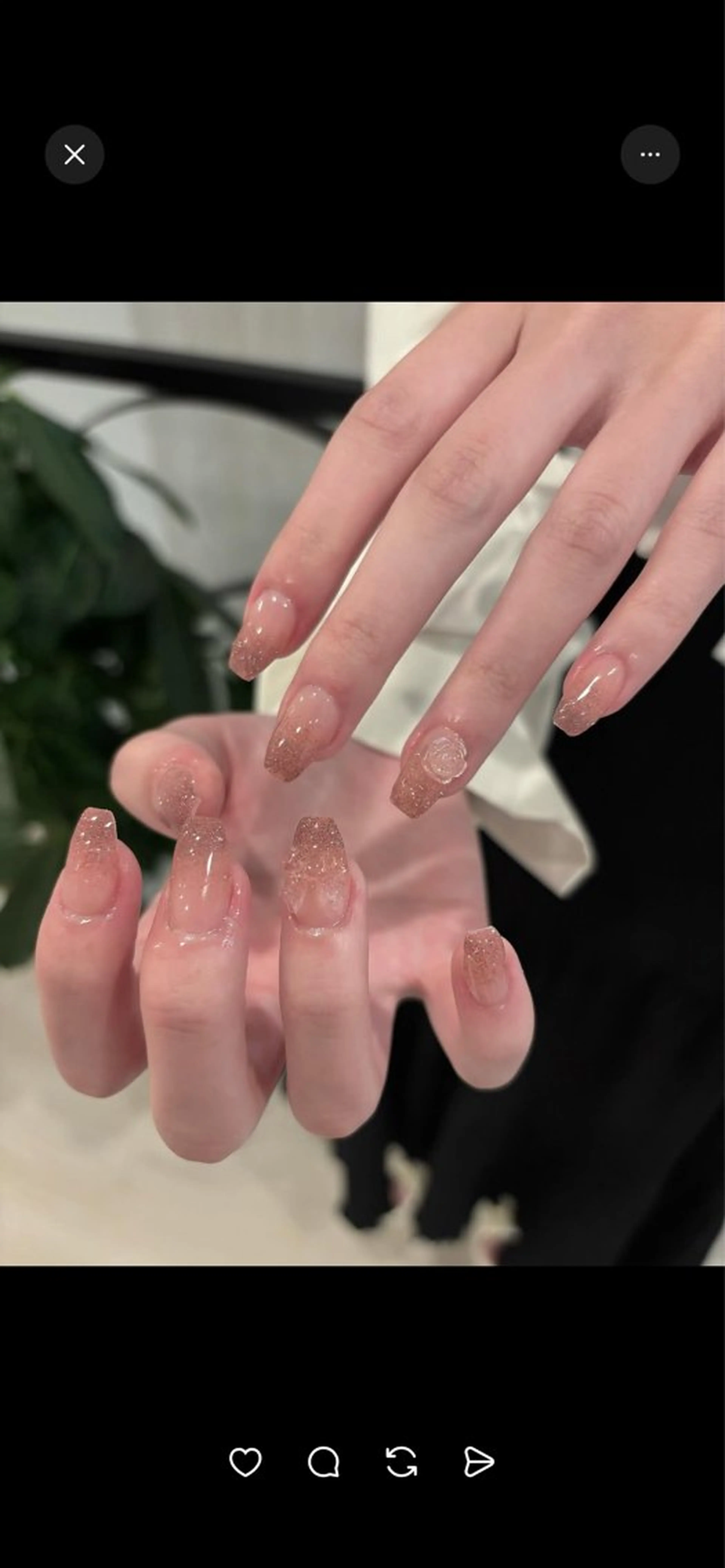 ネイル 韓国ネイル 持ち込み ニュアンスネイル ネイルチップ ハンドネイル JENNY ANA.CHUOのネイルデザイン