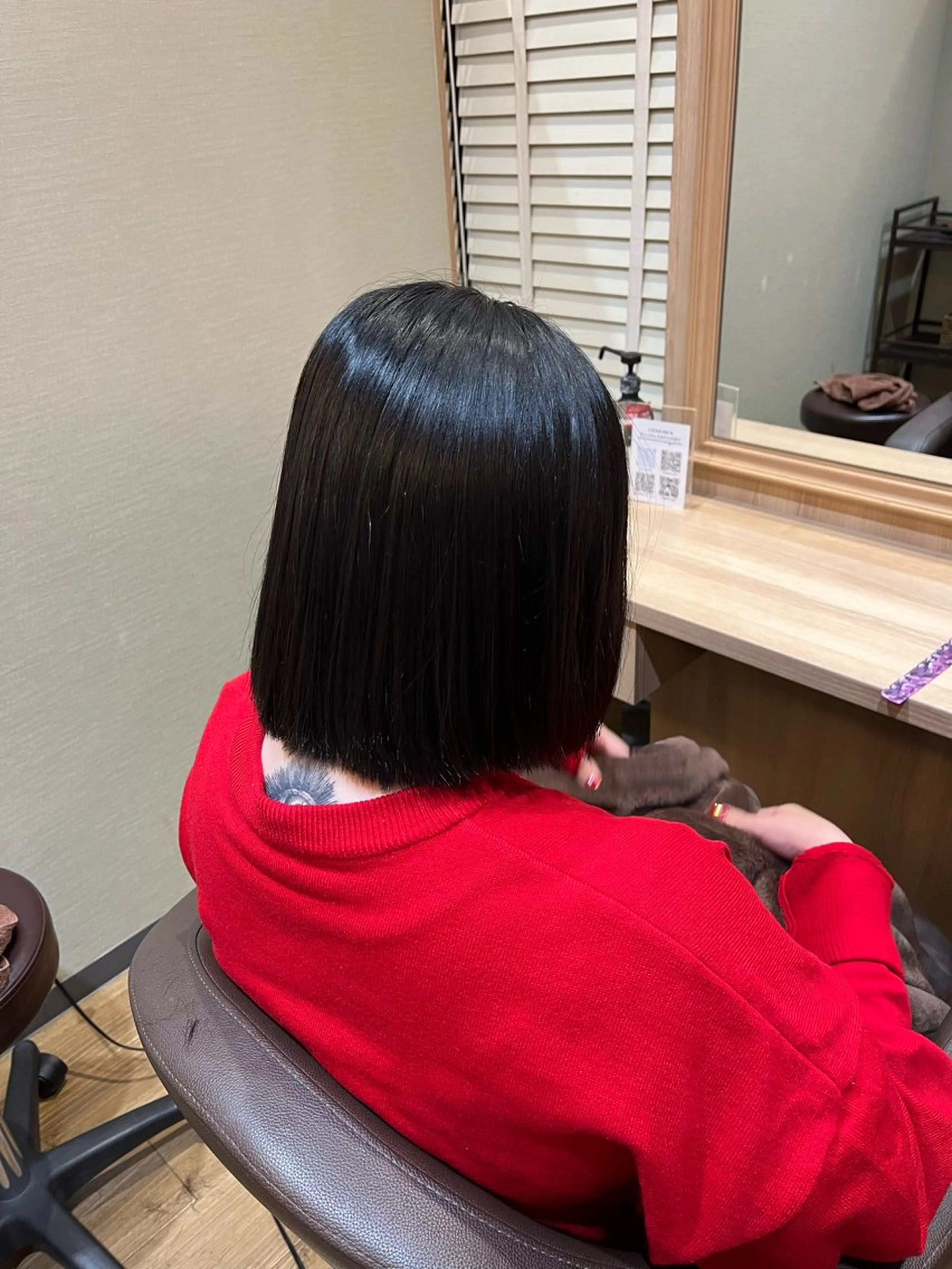 ショート 暖色カラー/ メンズパーマつばきのヘアスタイル