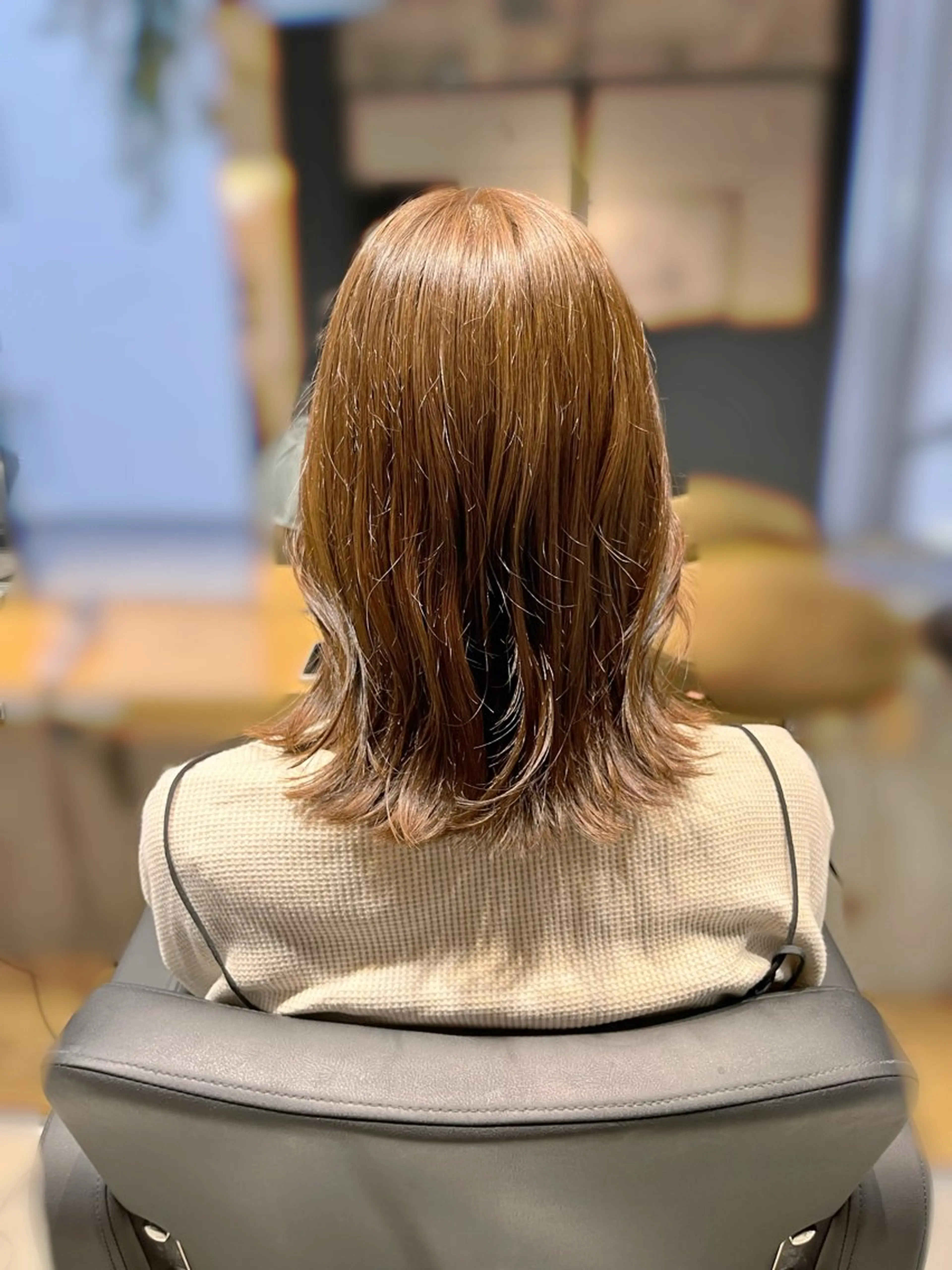 ミディアム カット ヘアカラー 🫧透明感カラー/ 🦋Haru🦋のヘアスタイル