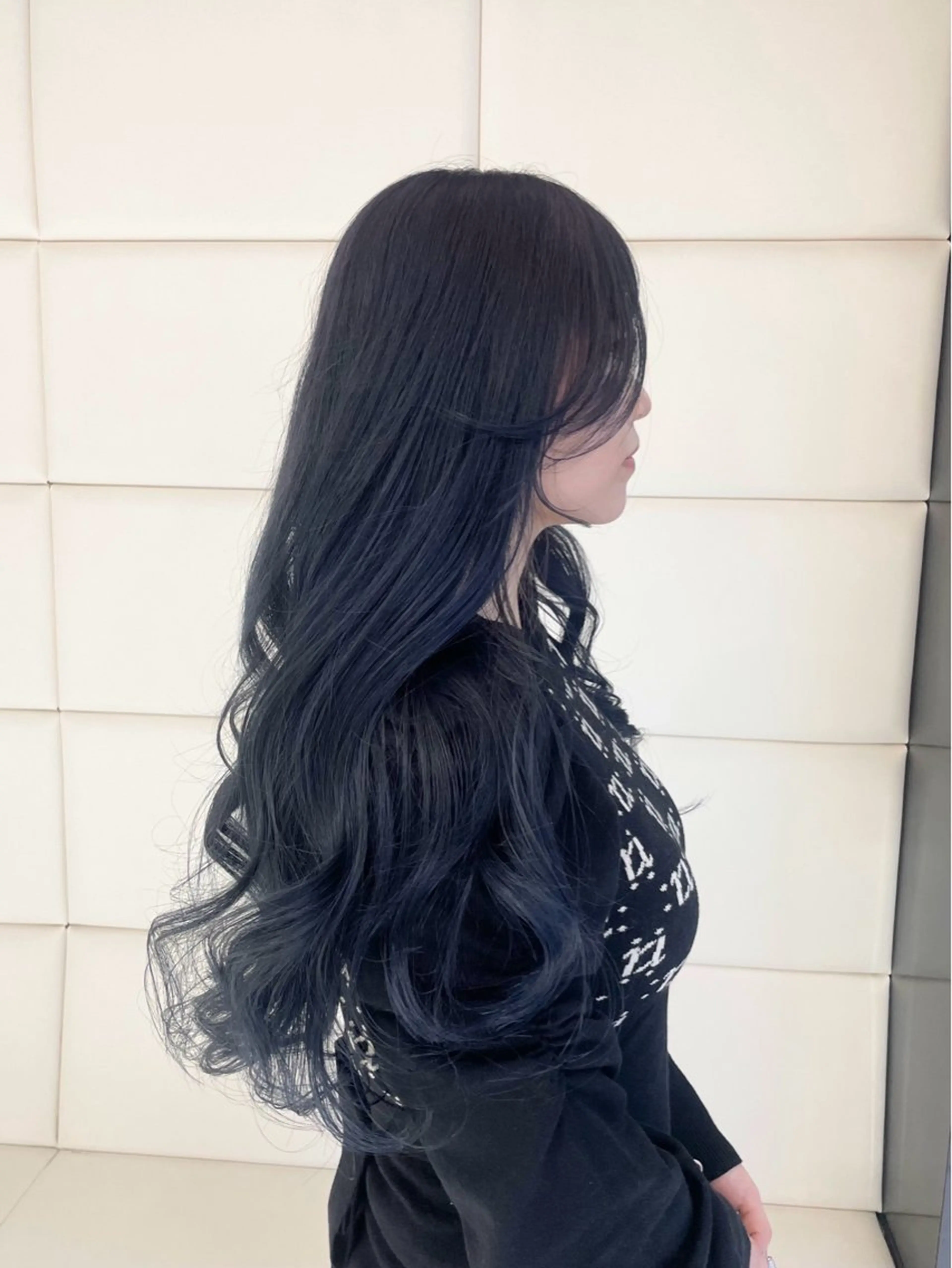 ロング カラー カット ヘアカラー トリートメント motel所属・モデルや芸能人も通う ✨マンツーマンサロンのヘアスタイル