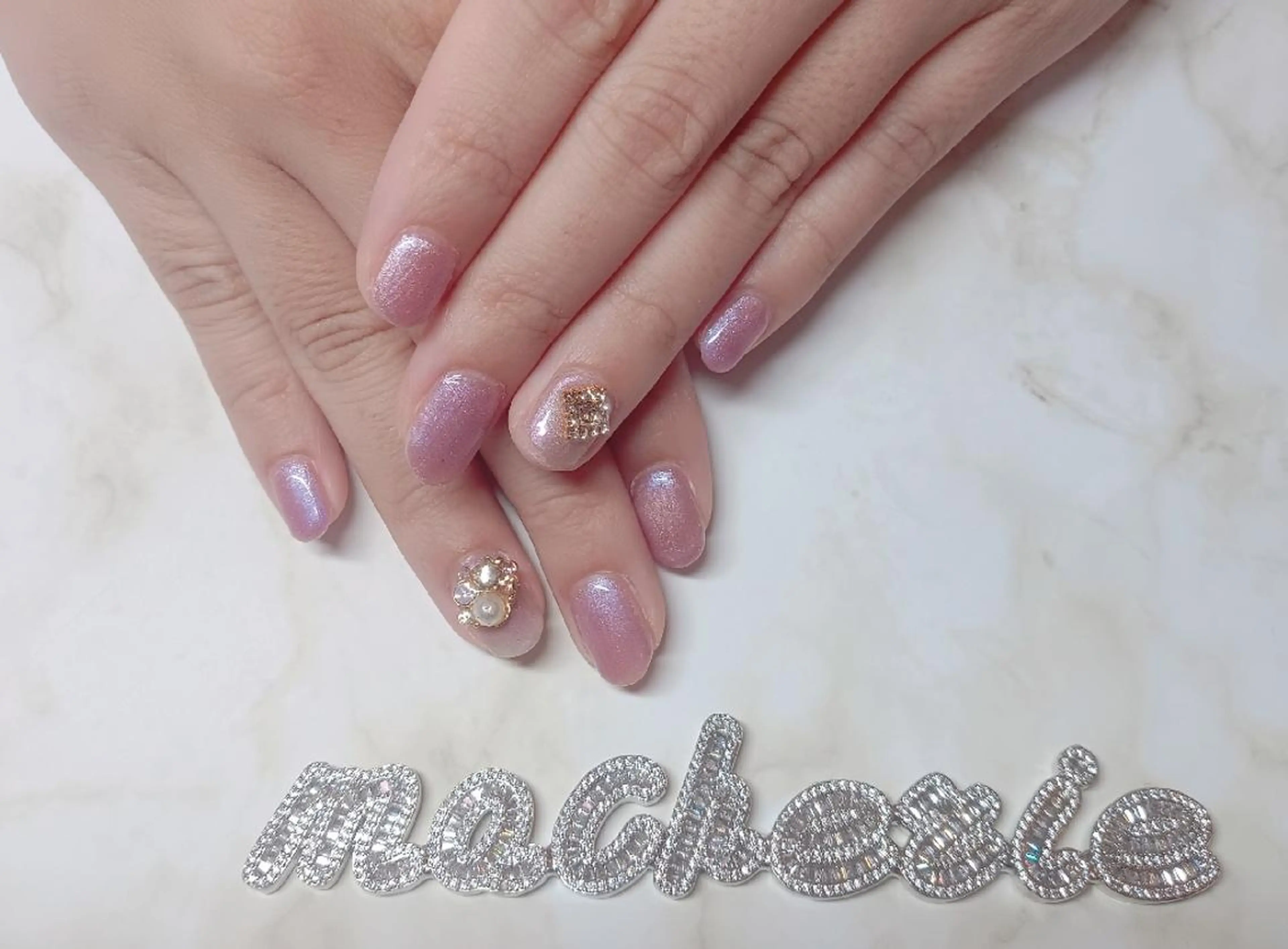 ネイル マグネットネイル ハンドネイル Nail Salon macherieのネイルデザイン