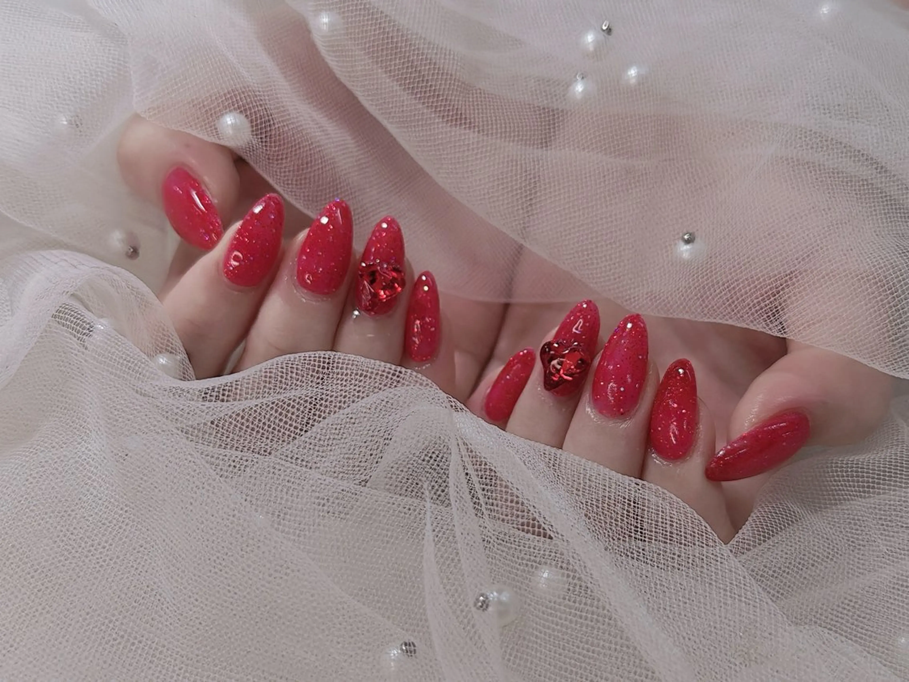 ネイル ワンカラーネイル ハンドネイル Minéa nailのネイルデザイン