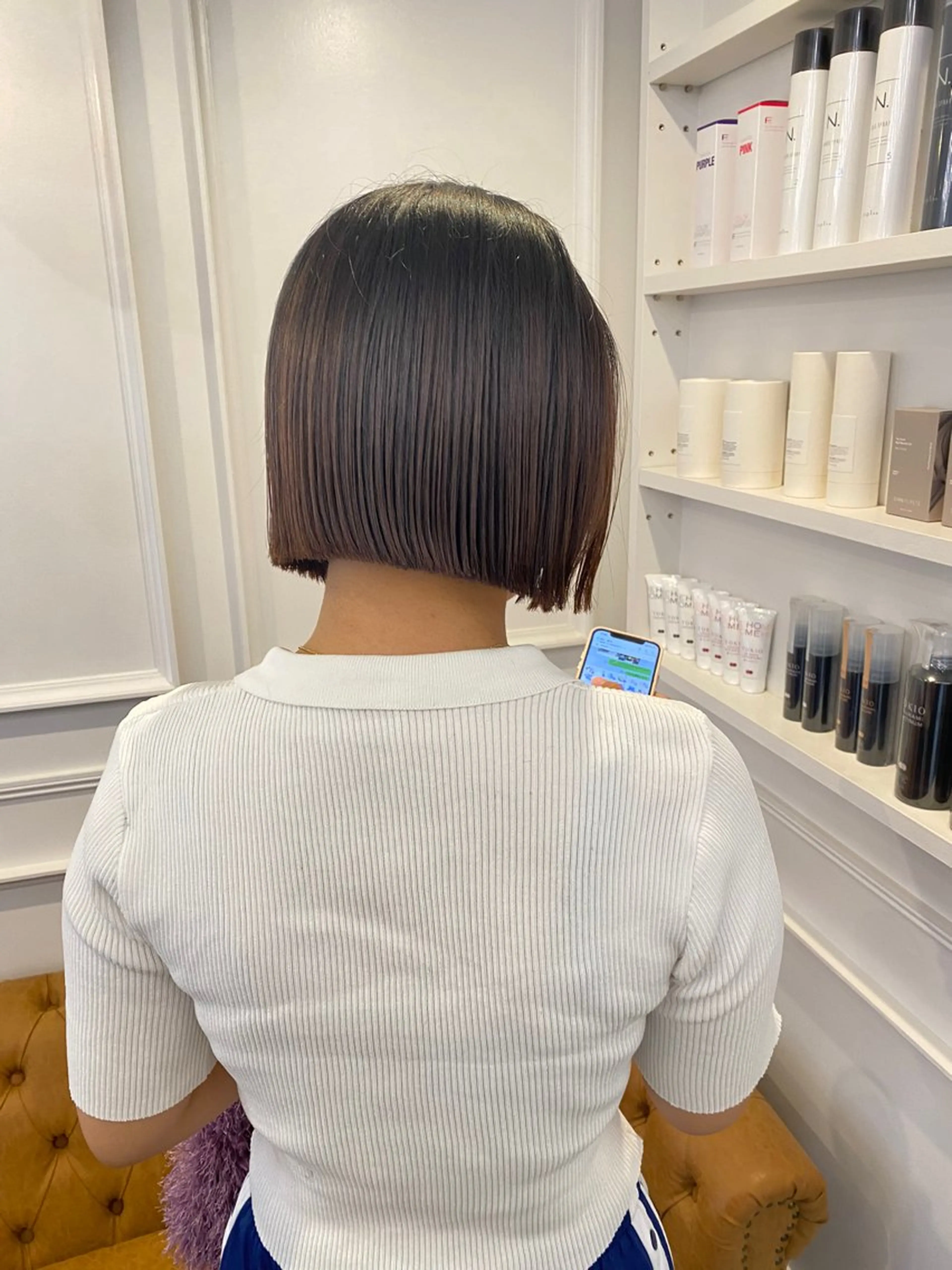 ショート ボブ HARUKA🍒 tocca天王寺のヘアスタイル