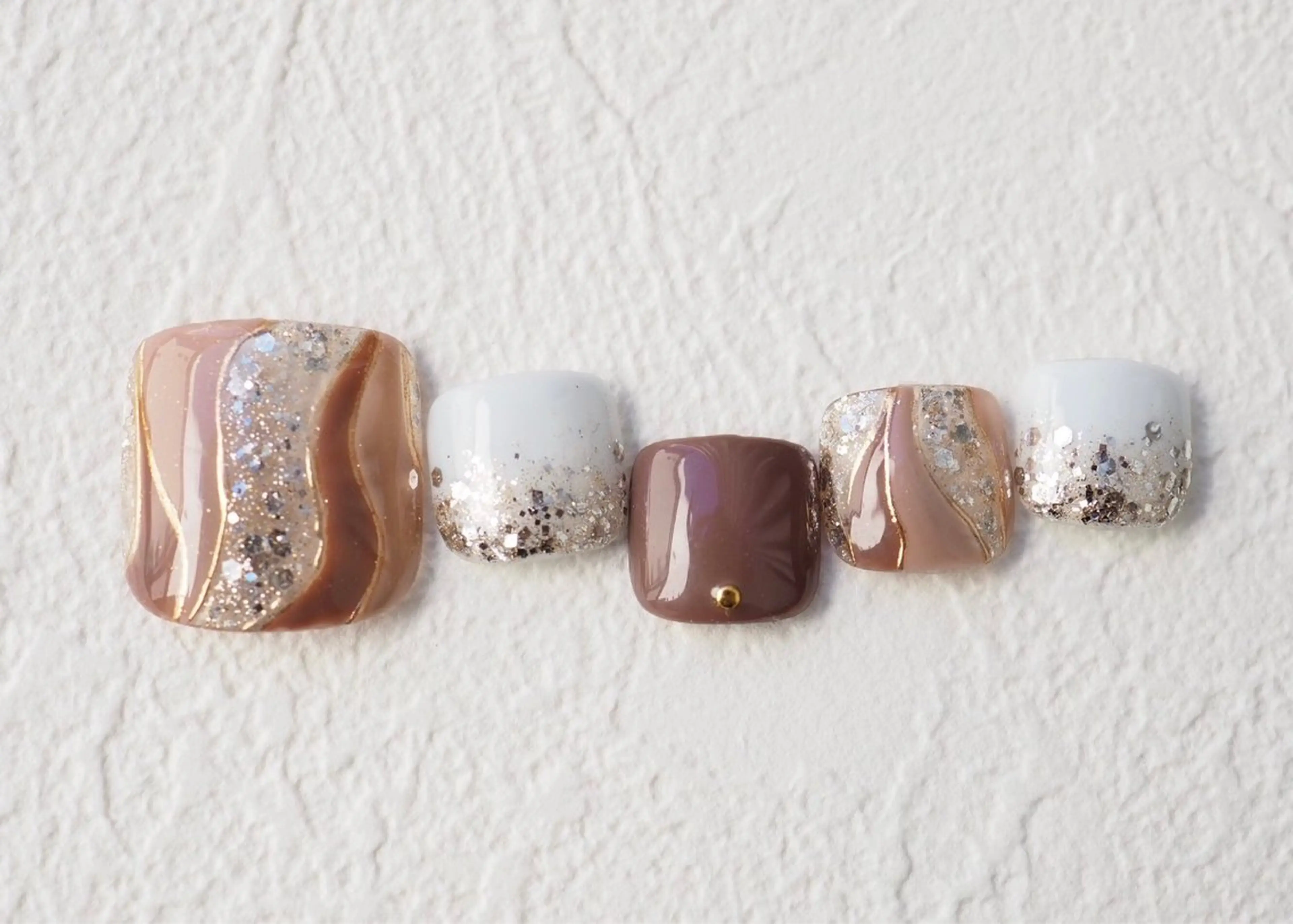 ネイル フットネイル トップネイリスト Ribbon立川店のネイルデザイン