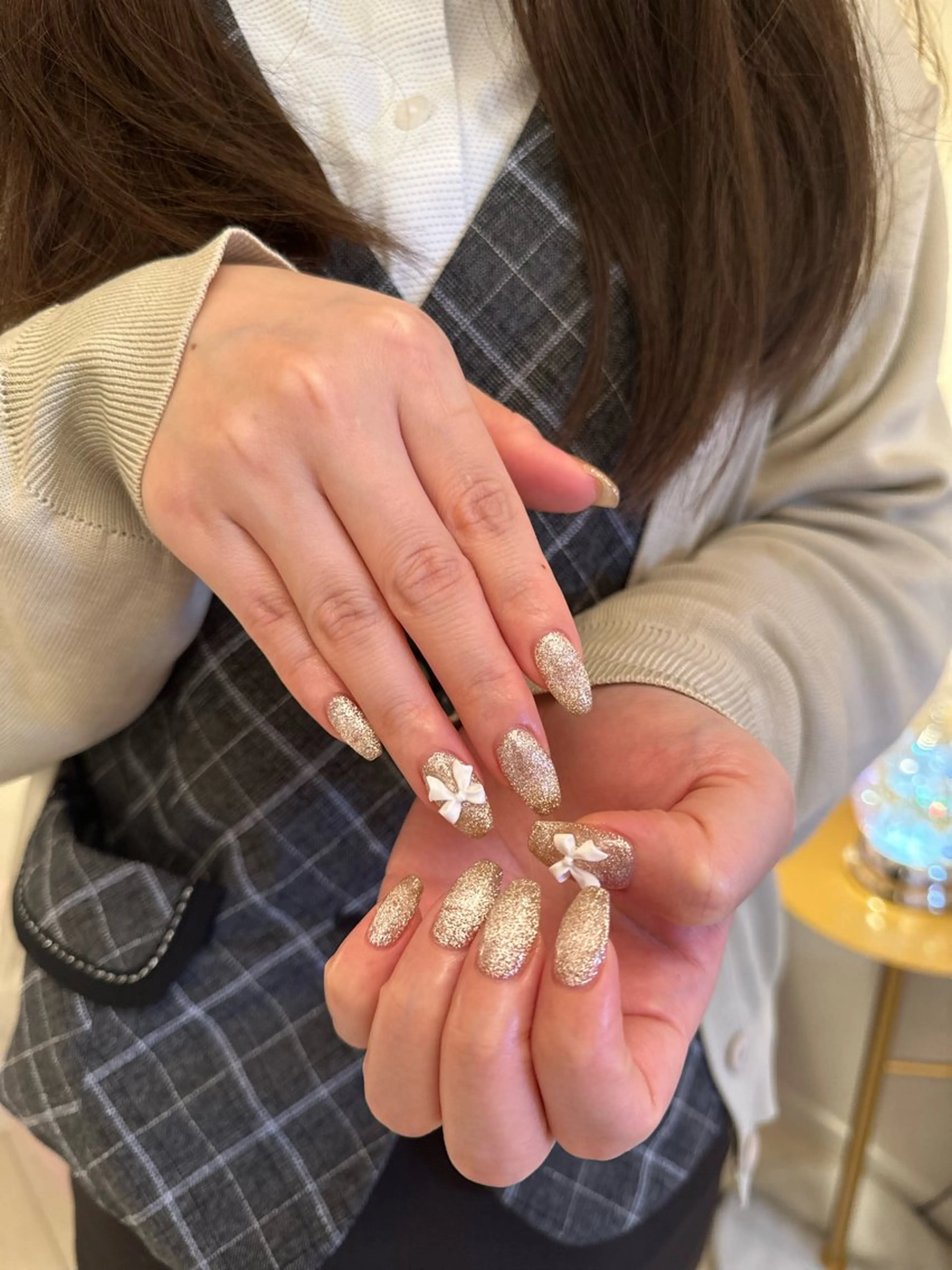 ネイル フラッシュネイル フラッシュマグ ゴールド nail salon coco.のネイルデザイン