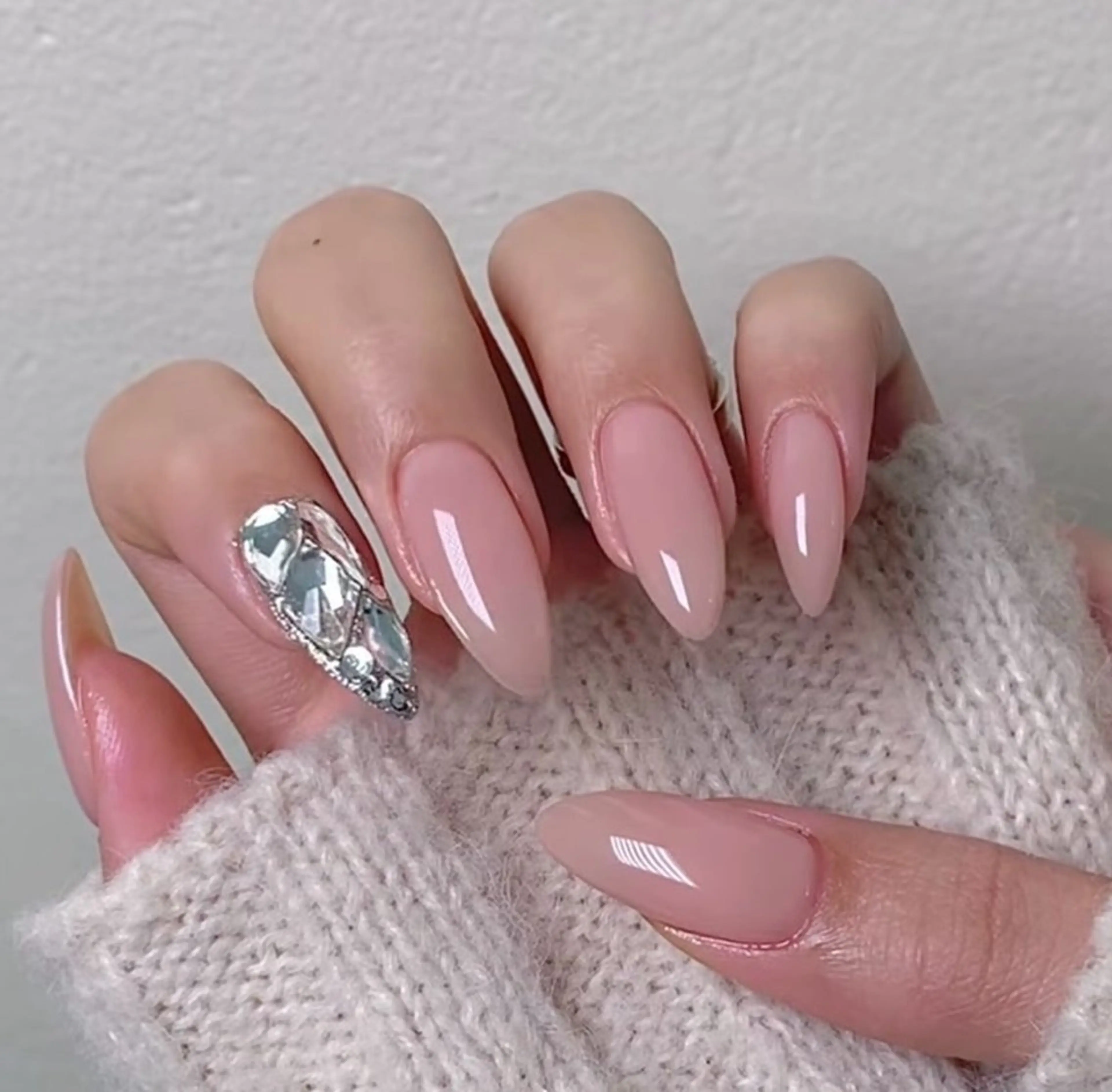 ネイル ピンク シンプルネイル Ecrin nail ✨Yukiのネイルデザイン