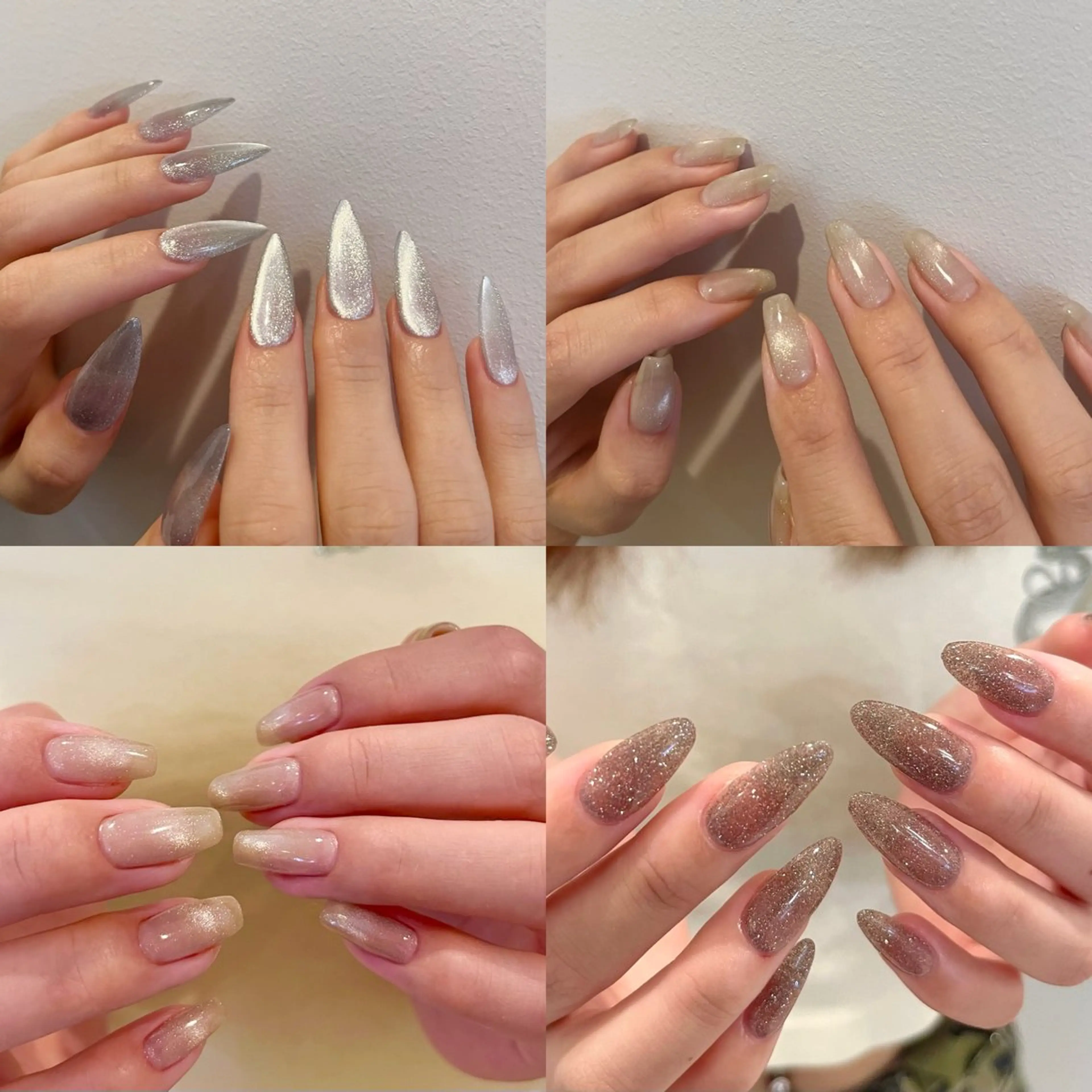 長さ出し10本(スカルプ)+ワンカラー(オフあり)ドライケア込/マグネット+1500円の写真