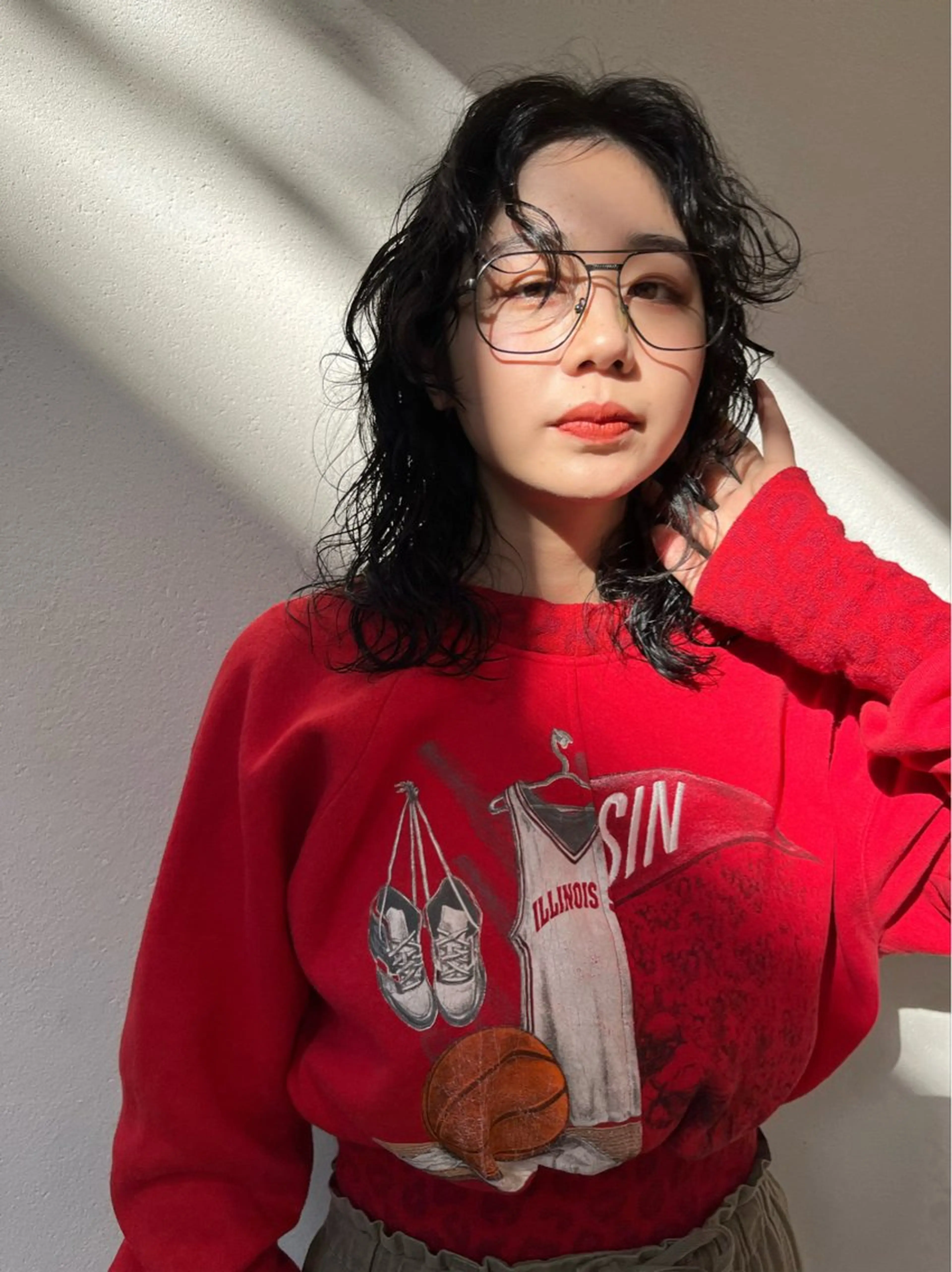 ロング カラー パーマ 韓国レイヤーカット/ 酸性縮毛矯正MIKUのヘアスタイル