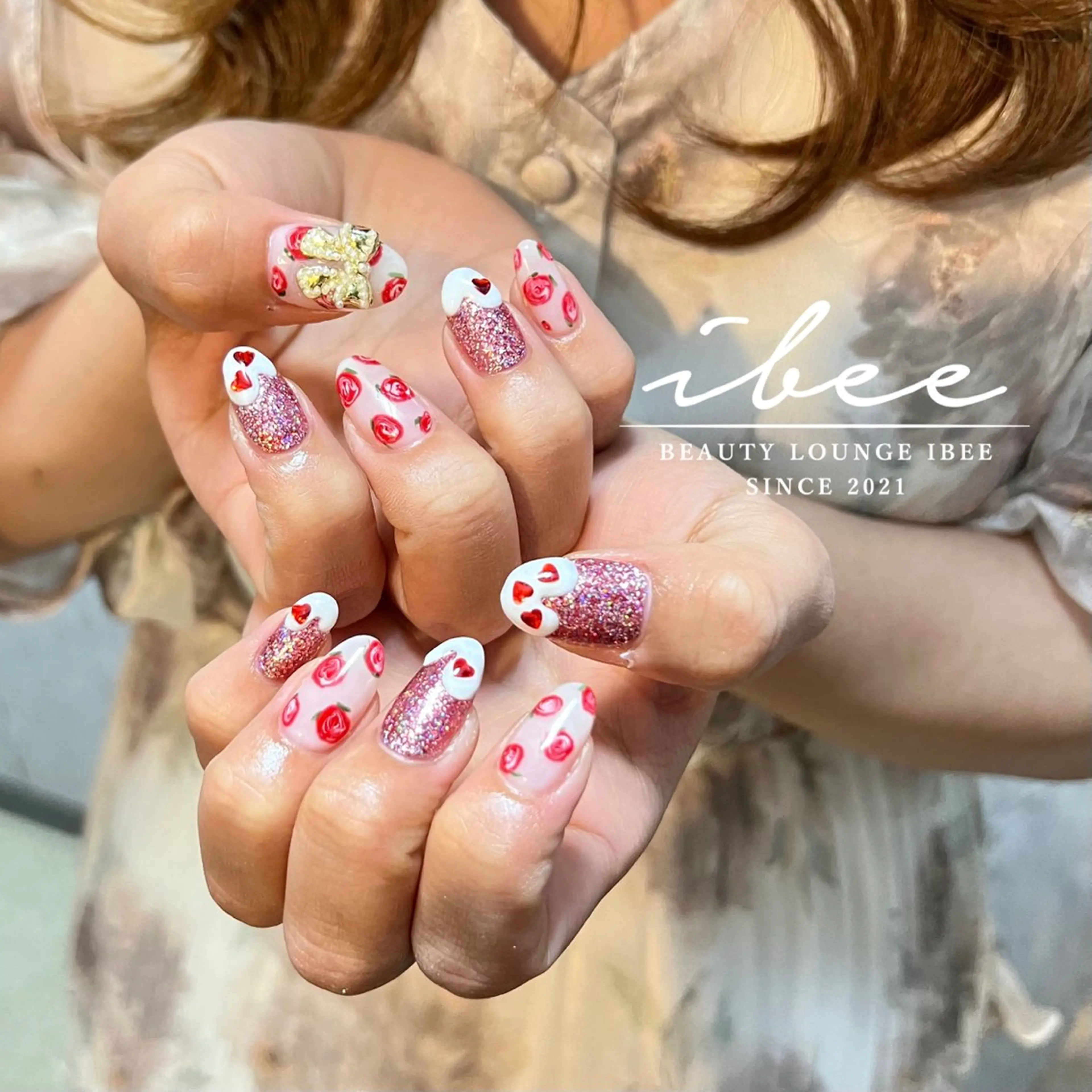 ネイル ハンドネイル ibee nail 🤍yumiのネイルデザイン