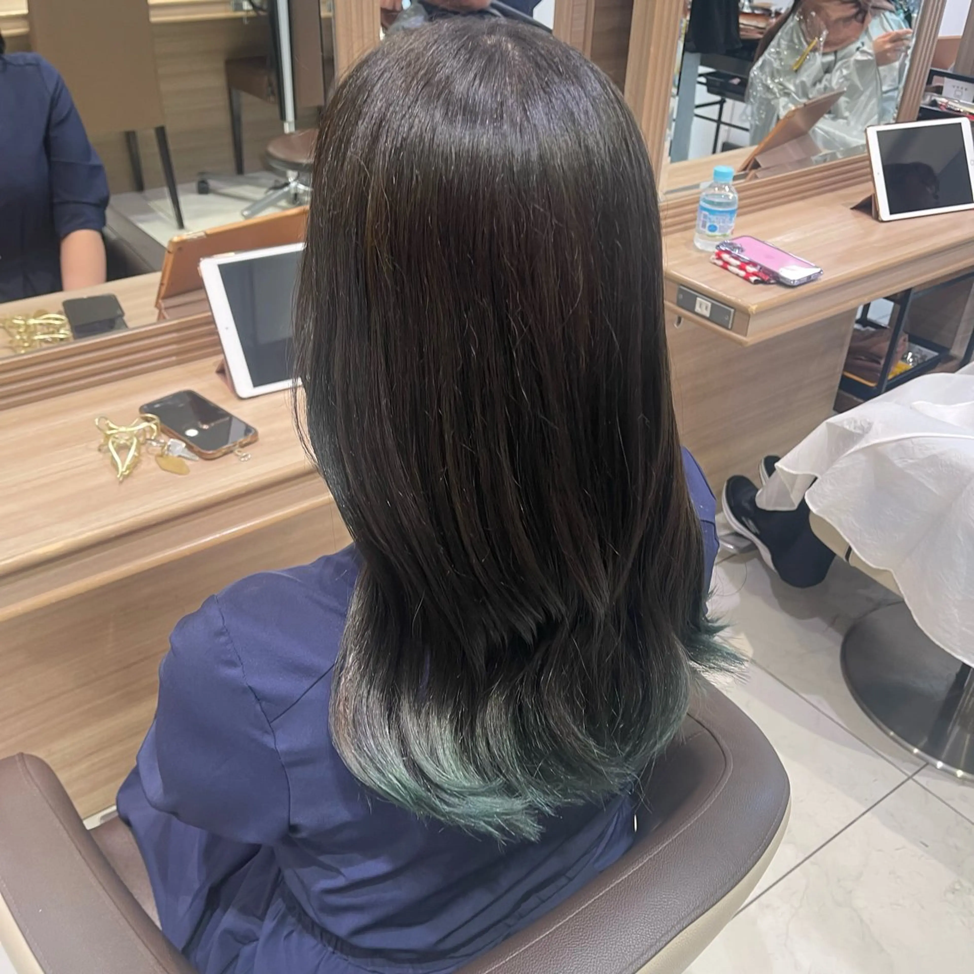 ロング カラー ヘアカラー トリートメント ヘアセット 艶カラー みゆう🎀のヘアスタイル