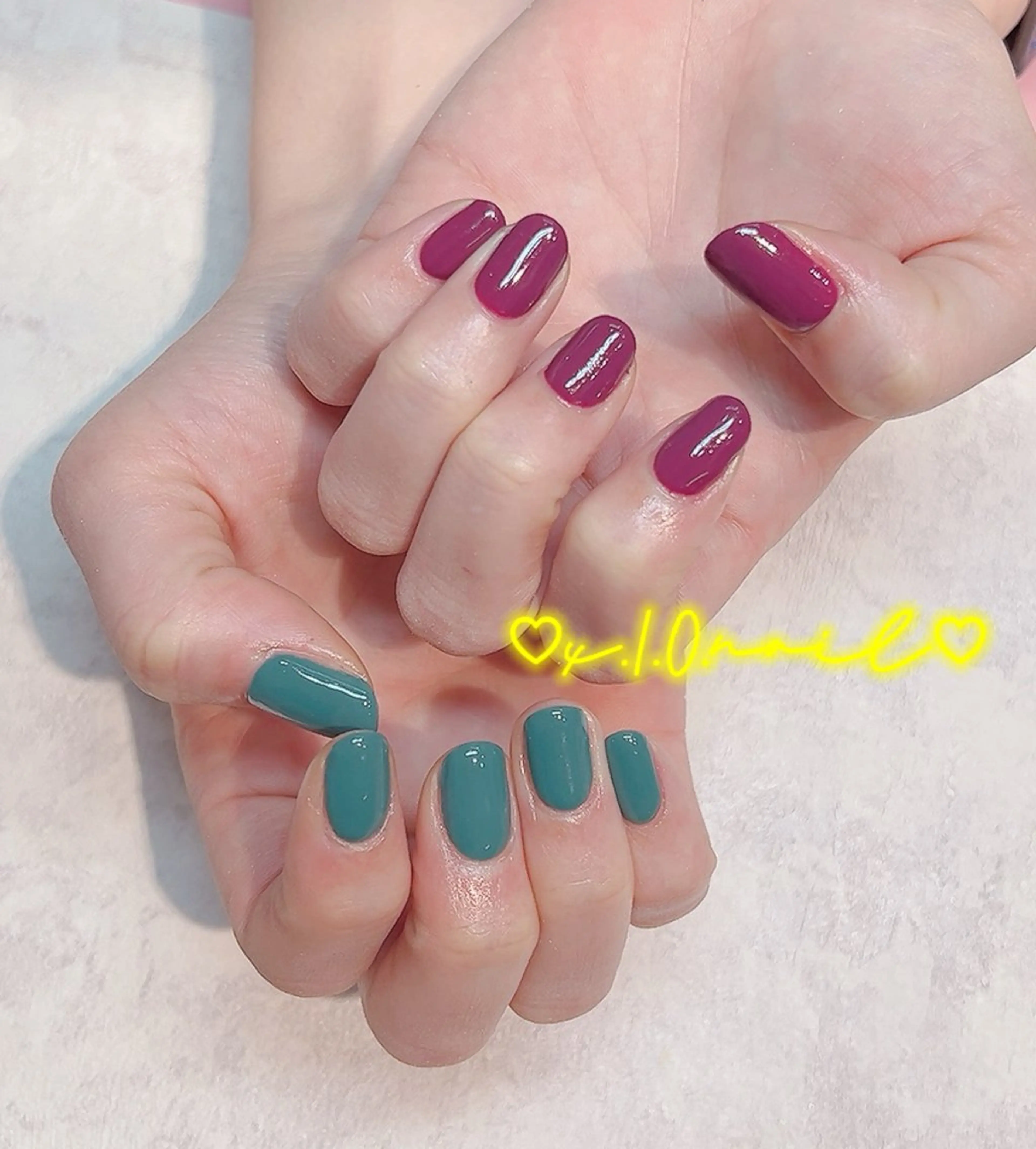 ネイル アニマル柄 アートネイル ニュアンスネイル ネイルチップ ハンドネイル x.1.0.nail ♡Cのネイルデザイン