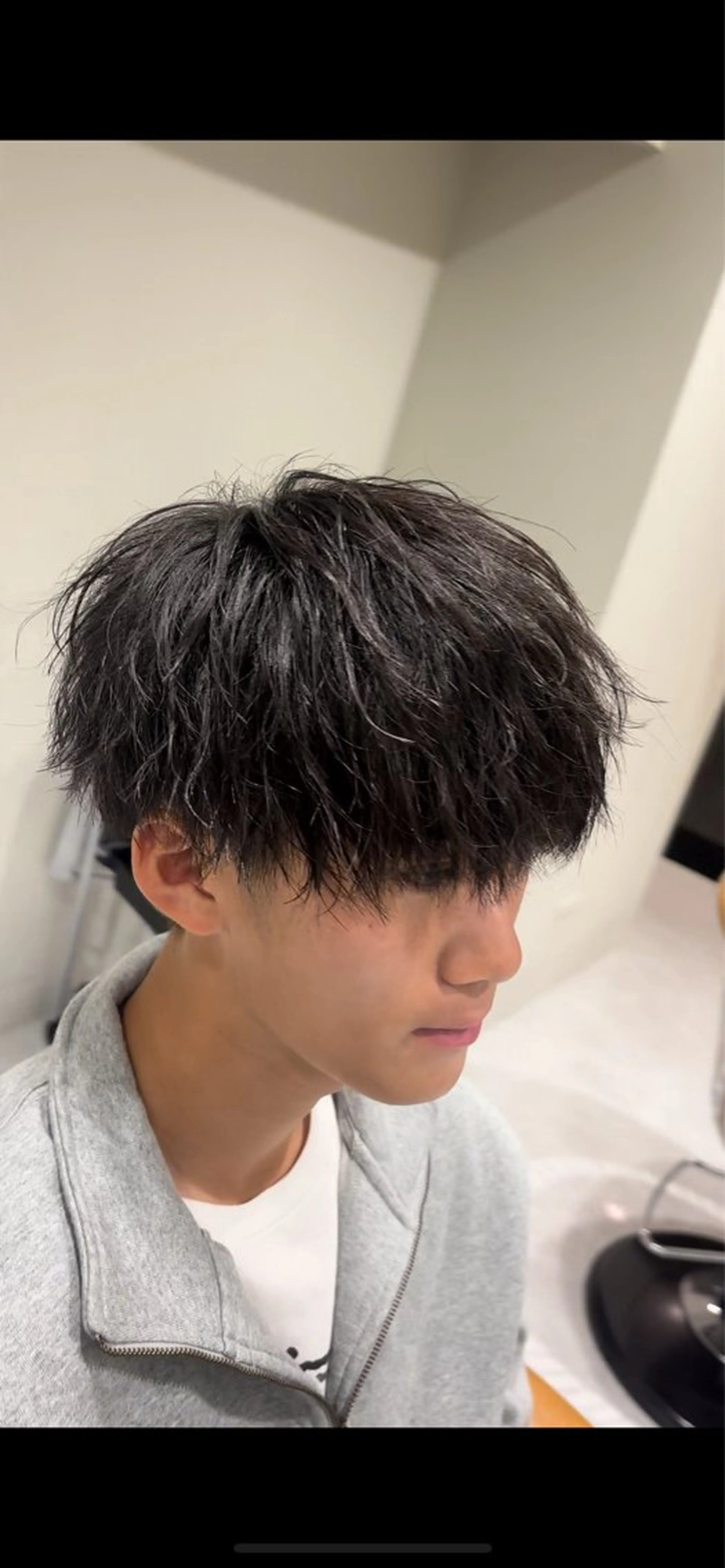 ショート メンズ 金碇 祐羽人のヘアスタイル