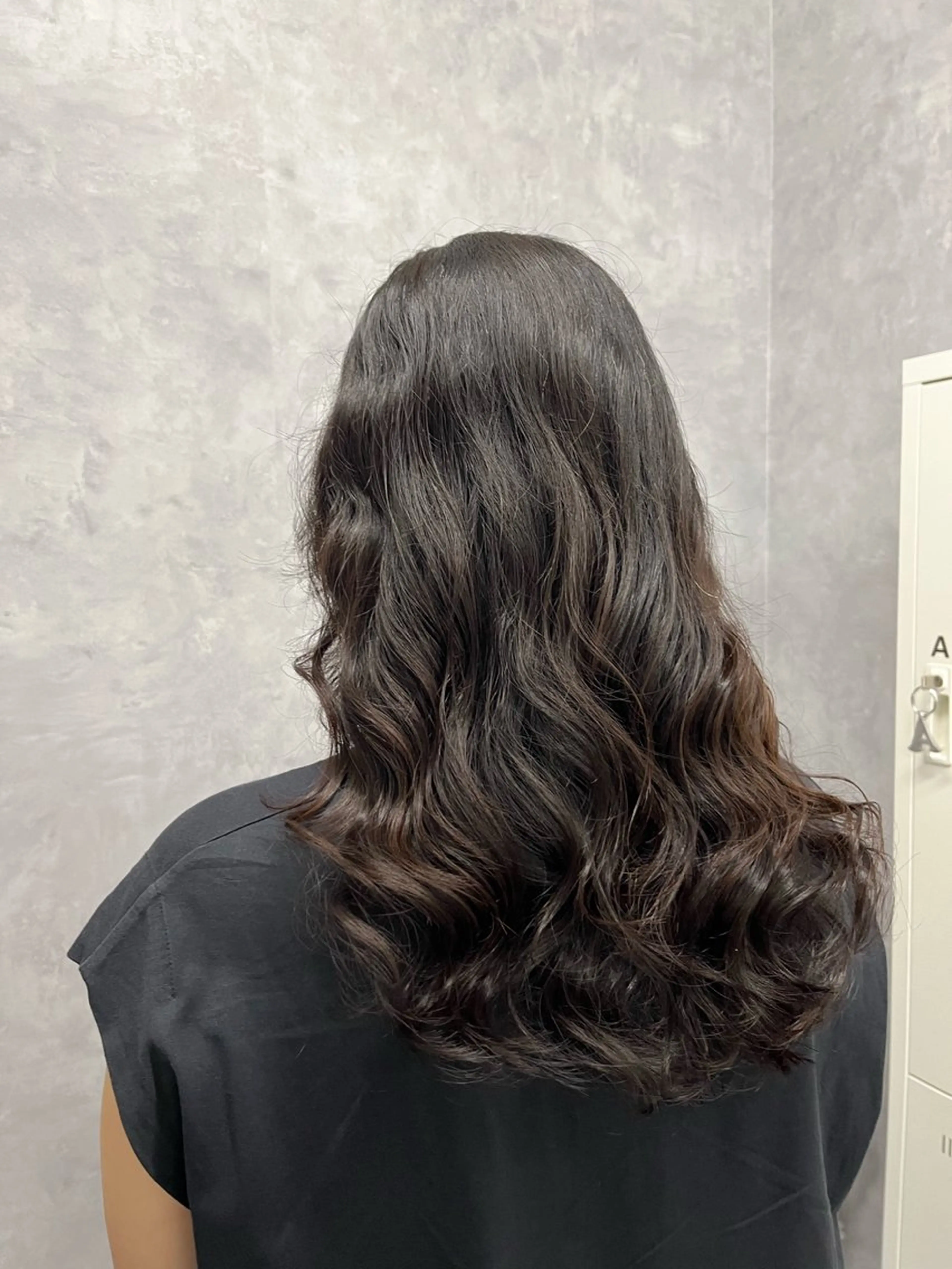 ロング パーマ カット パーマ トリートメント yuri🌼 NUMBER 天王寺のヘアスタイル