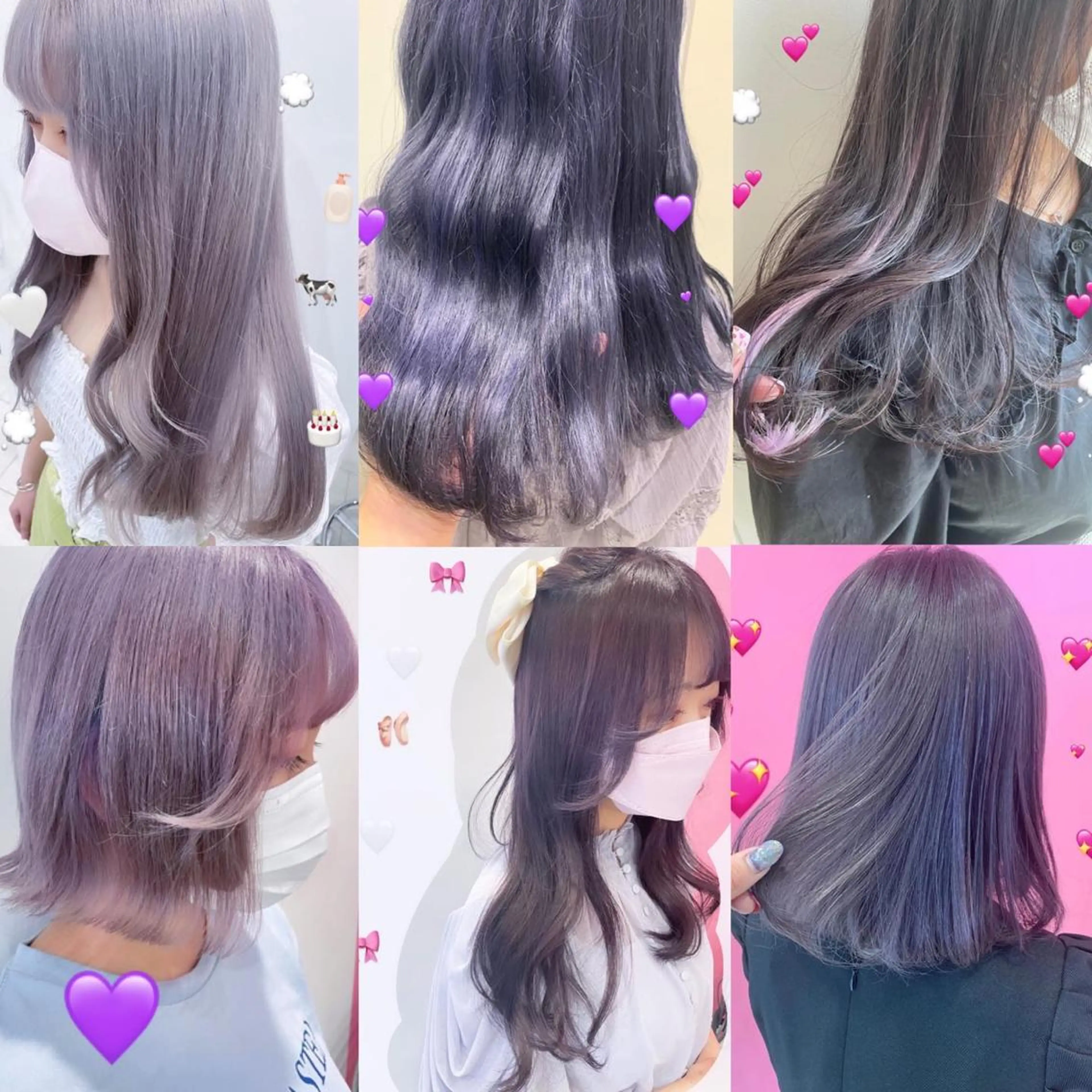 ミディアム カラー ブリーチ ラベンダーカラー EMANON新宿東口所属・新宿駅近♡ ♡個室♡三都季🌜のヘアスタイル