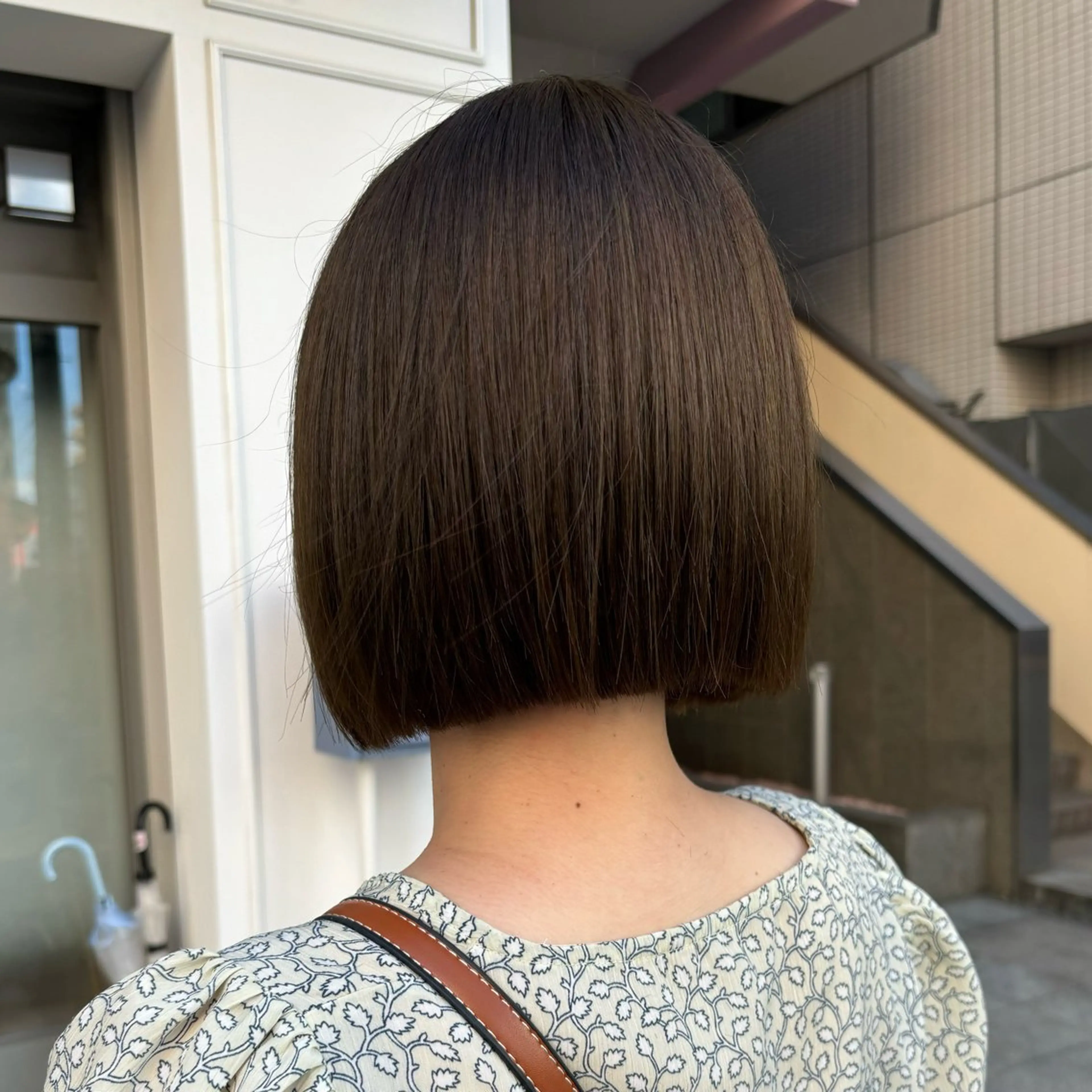 ミディアム カラー ベージュカラー 川瀬 京祐のヘアスタイル