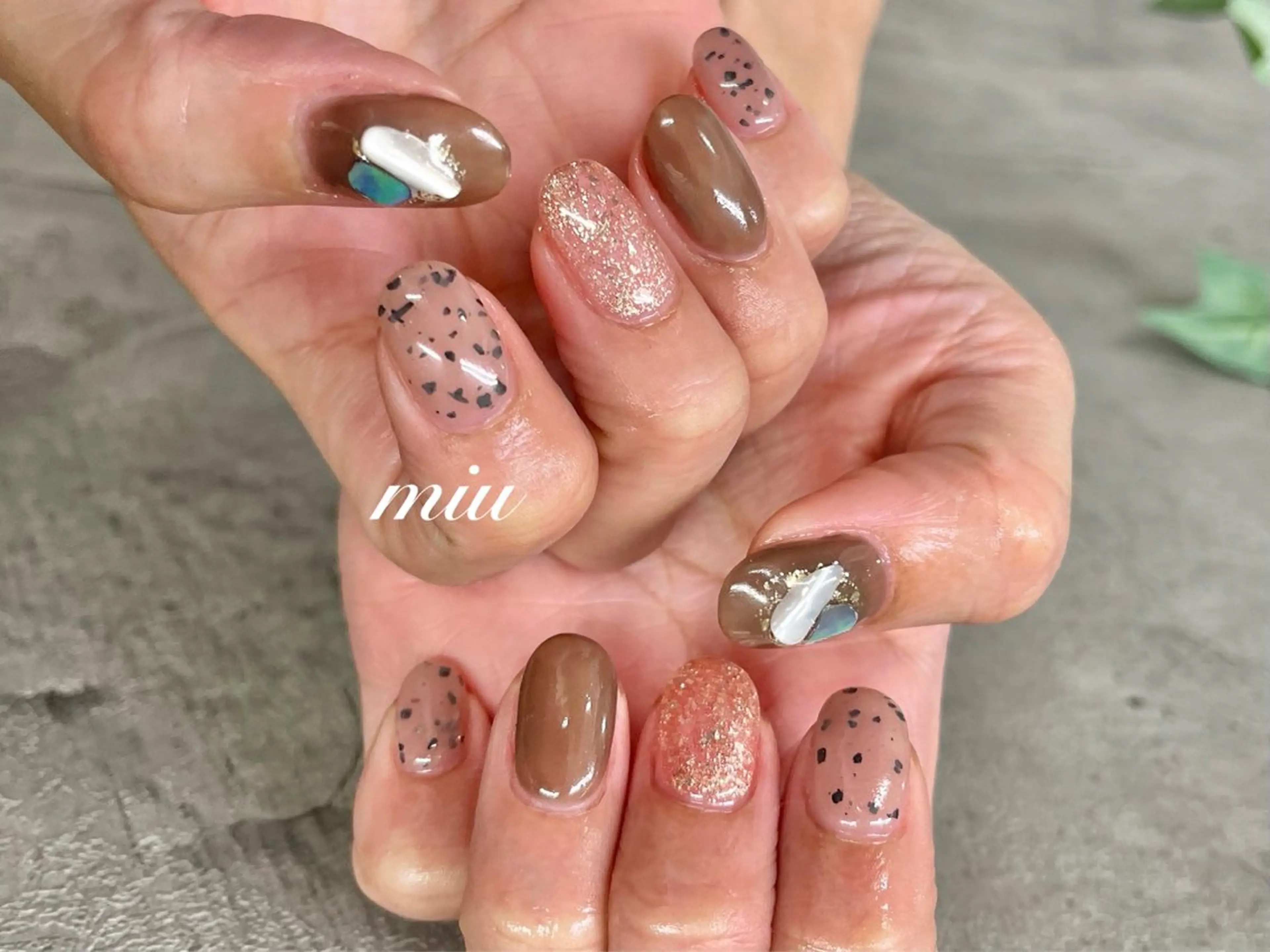 ネイル ハンドネイル miu nail 🐾Mihoのネイルデザイン