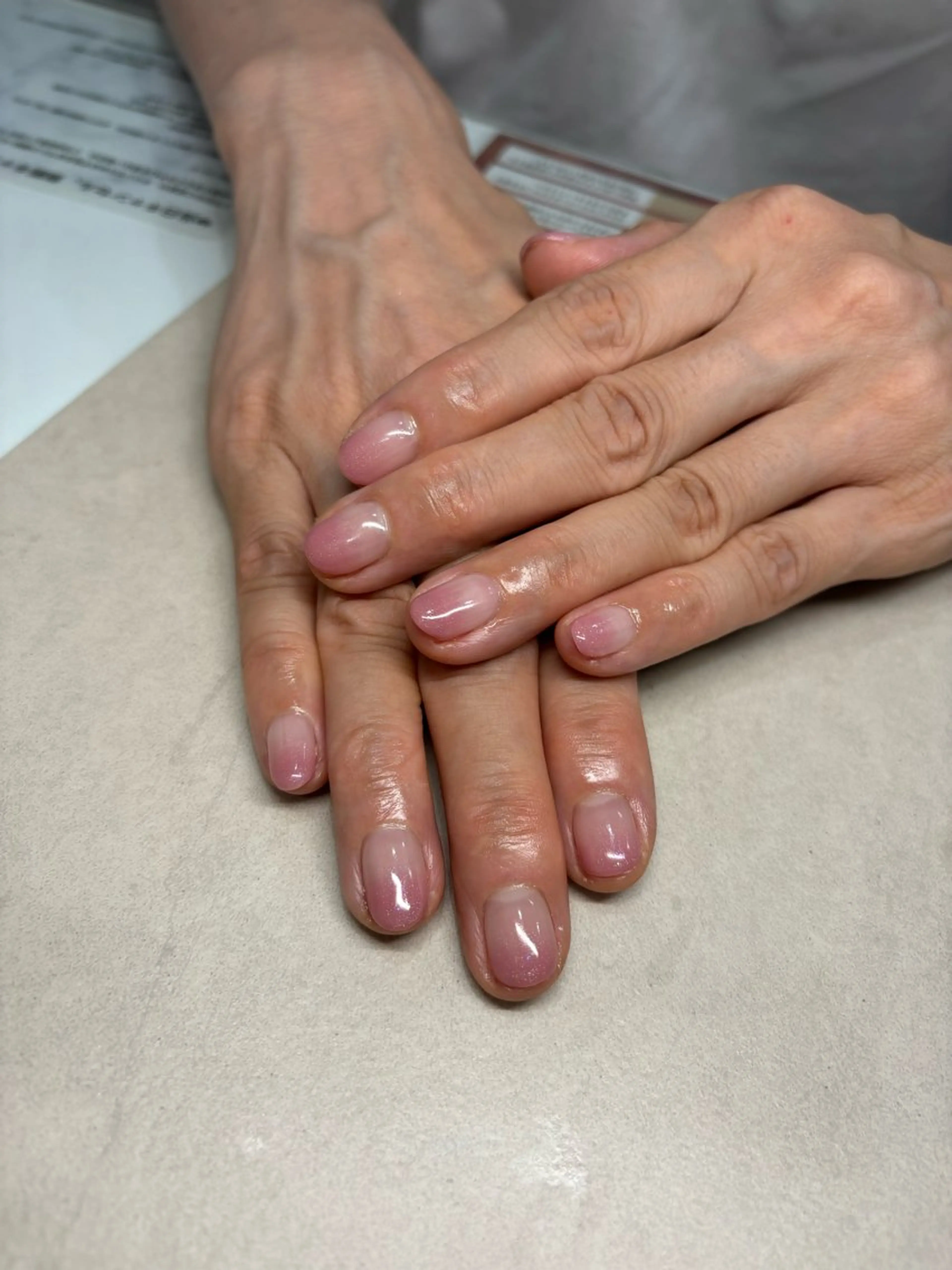 ネイル ラメ(グリッター) ラメグラデーション ハンドネイル LICO HAIR＆RELAXATION所属・Lico Ryoのネイルデザイン