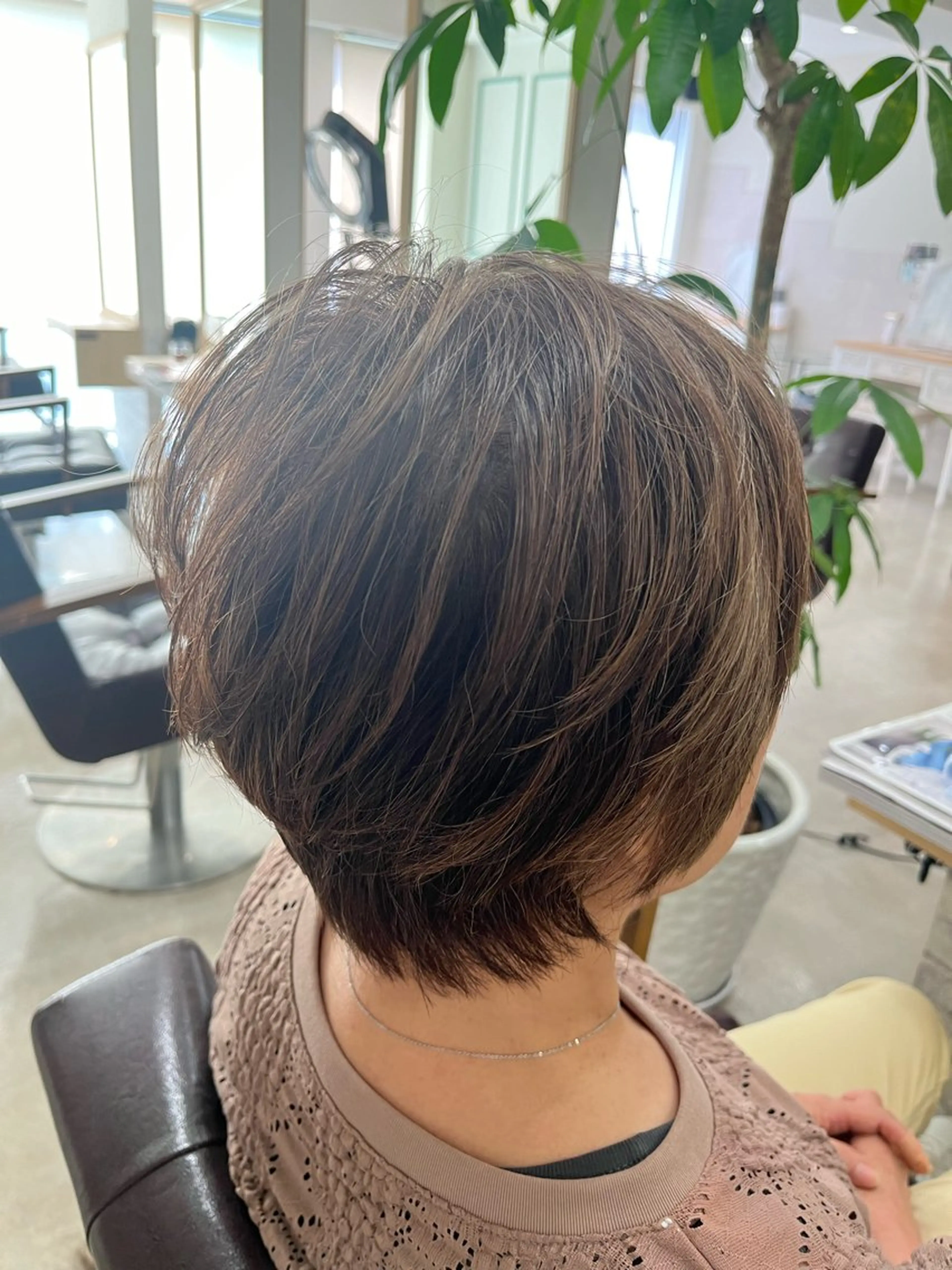 ショート olive心斎橋所属・髪質改善／大人ヘアー Olive/Maiのヘアスタイル