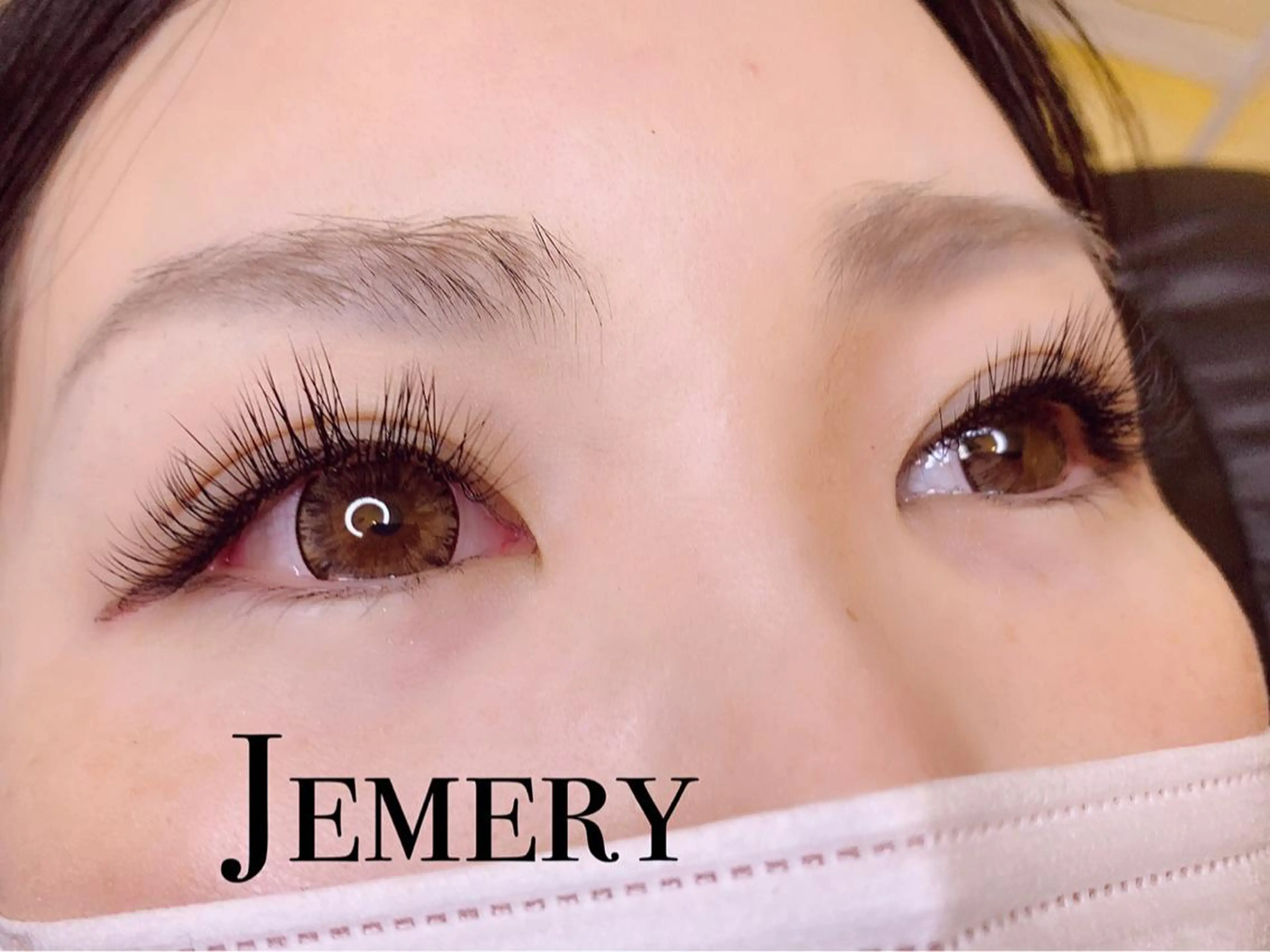 マツエク・マツパ フラットラッシュ Lカール マツエク Jemery所属・💎 Jemery 💎のマツエク・マツパデザイン