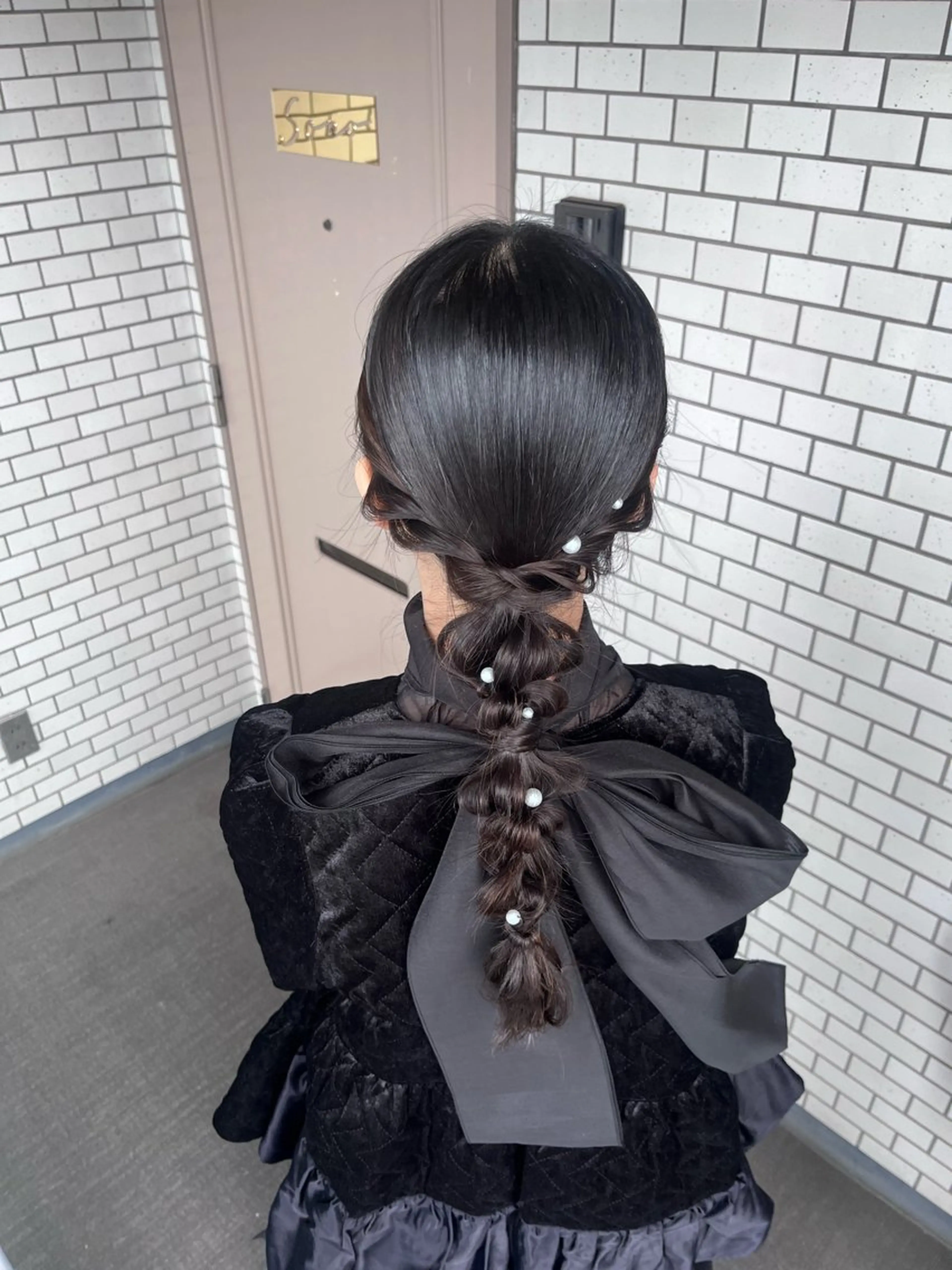 ヘアアレンジ ヘアセット 参列 ✽ 推し活ヘア 💕ゆり🐈🐾のヘアスタイル