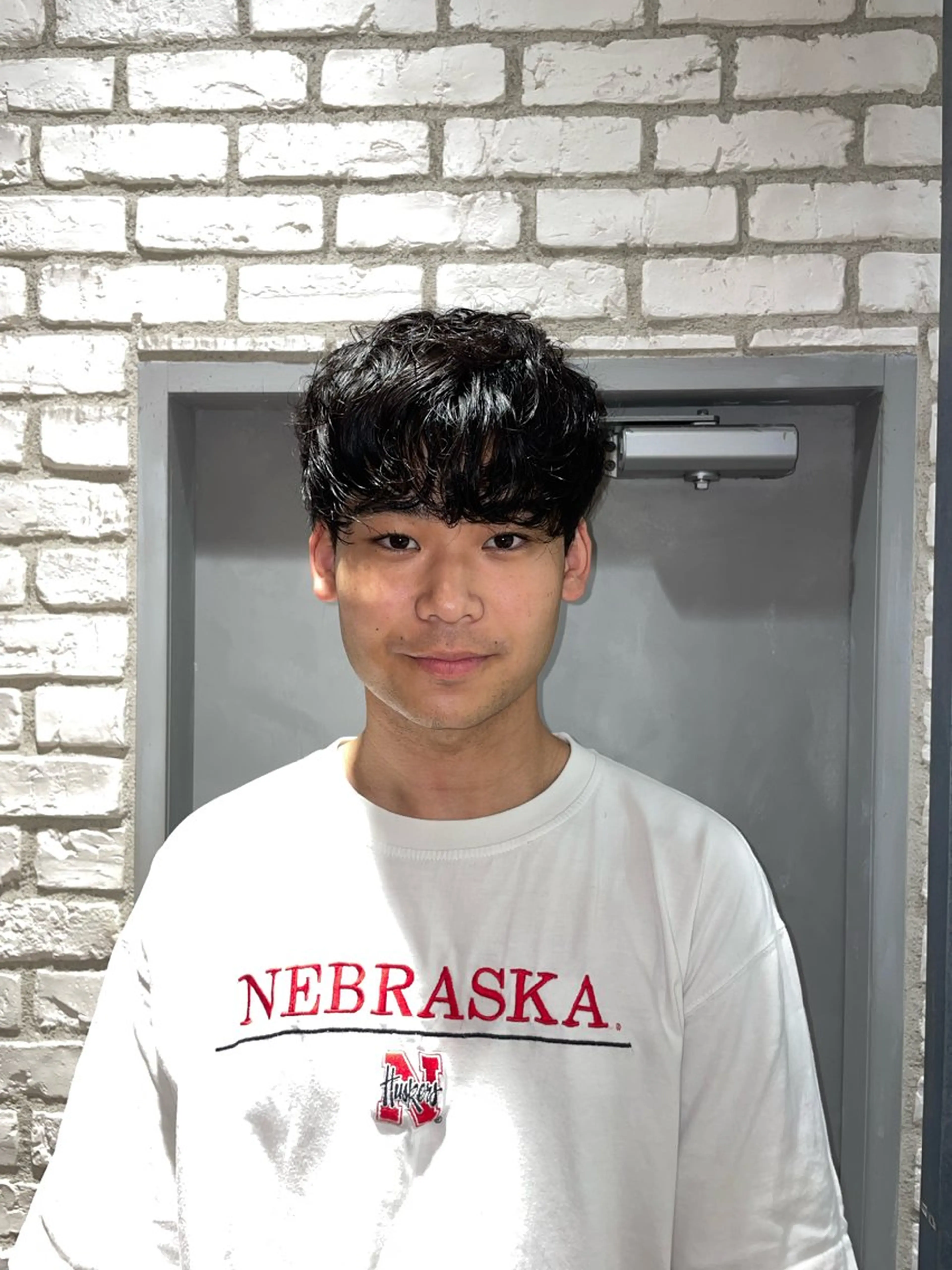 ショート パーマ メンズ カット パーマ saga kokiのヘアスタイル