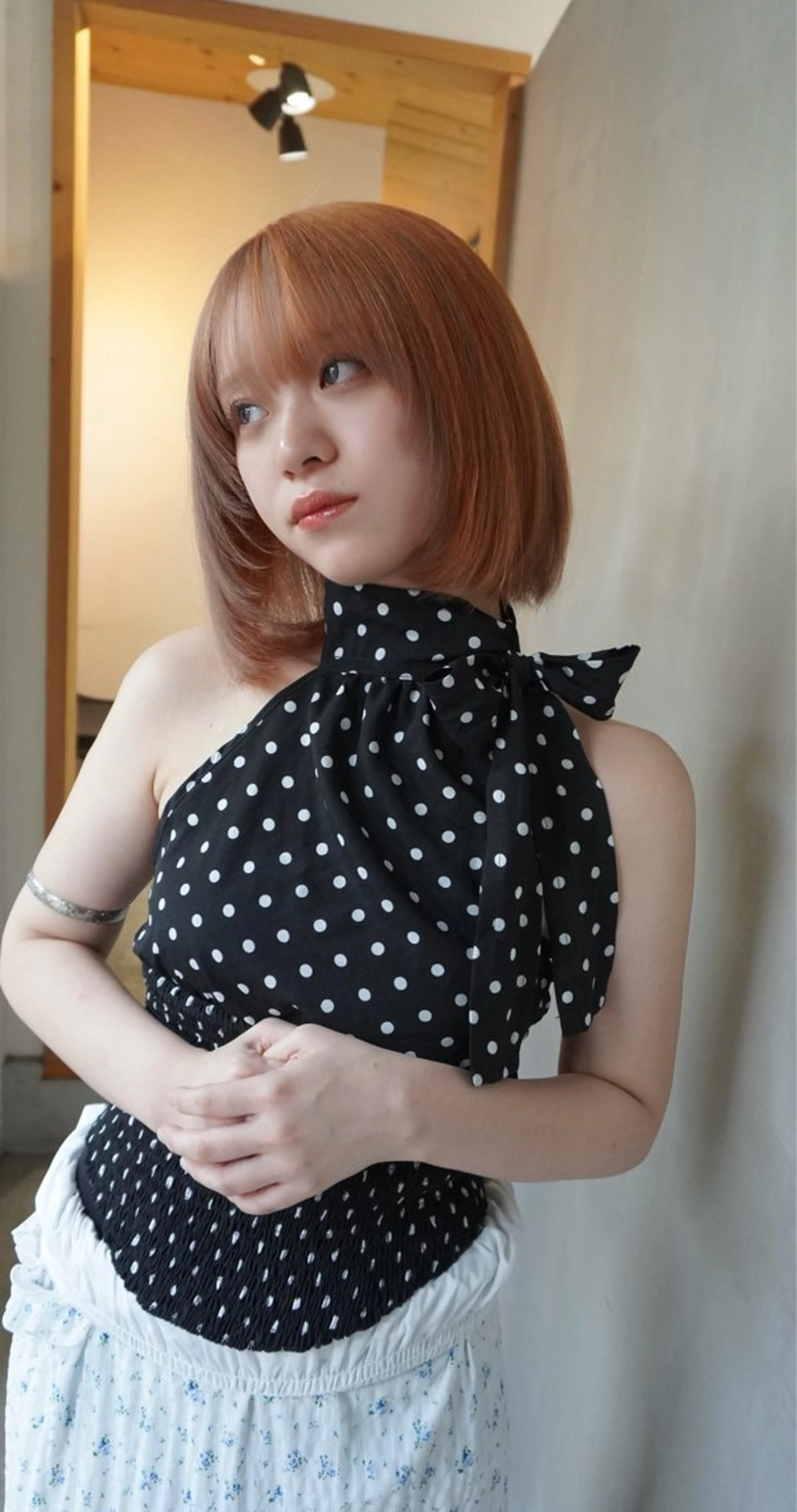 カラー ヘアカラー hinata/ ハイトーンカラー🪽のヘアスタイル