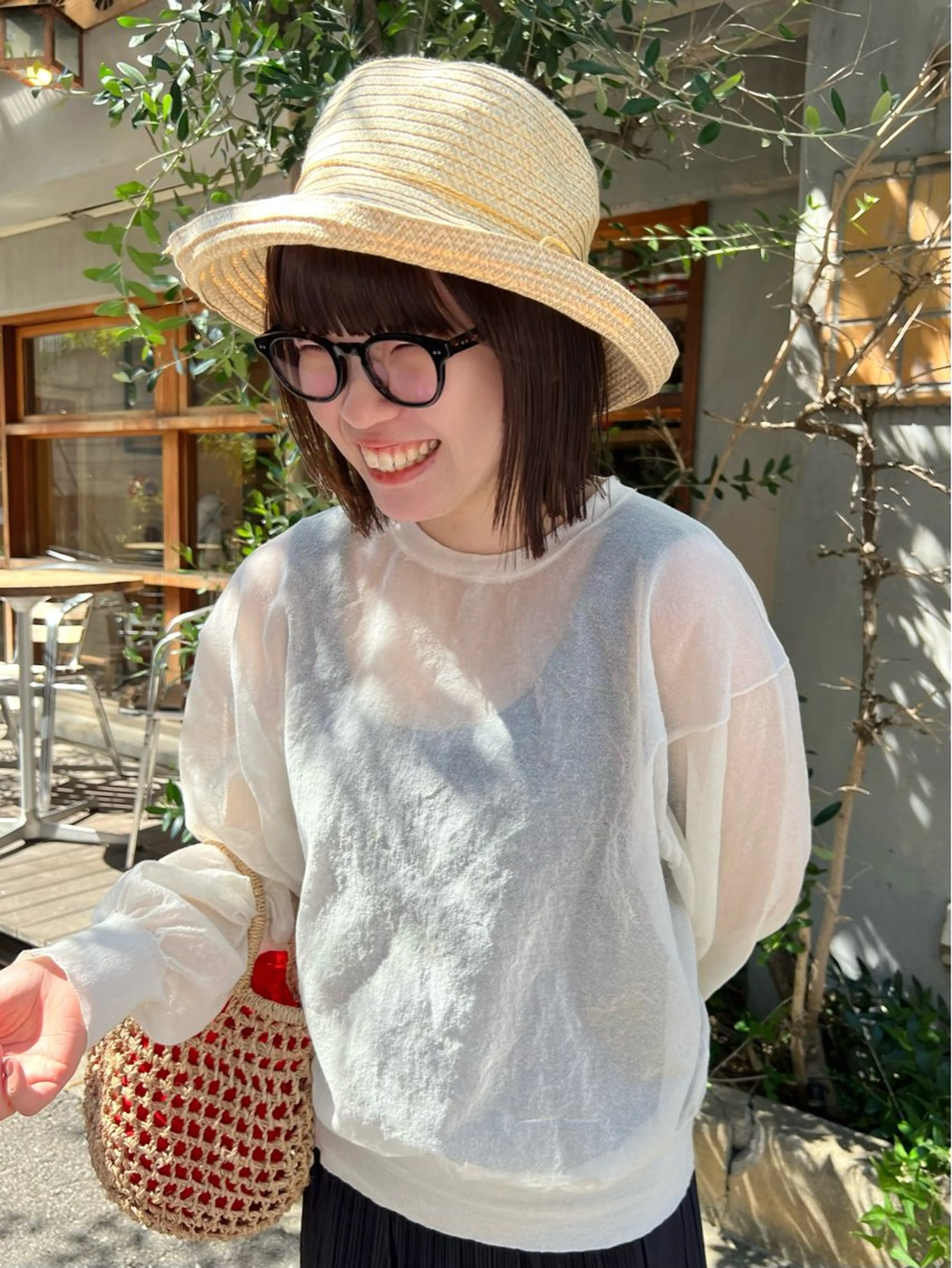 ミディアム ボブ AI TOKYO　S所属・mizuki 【韓国レイヤー】のヘアスタイル