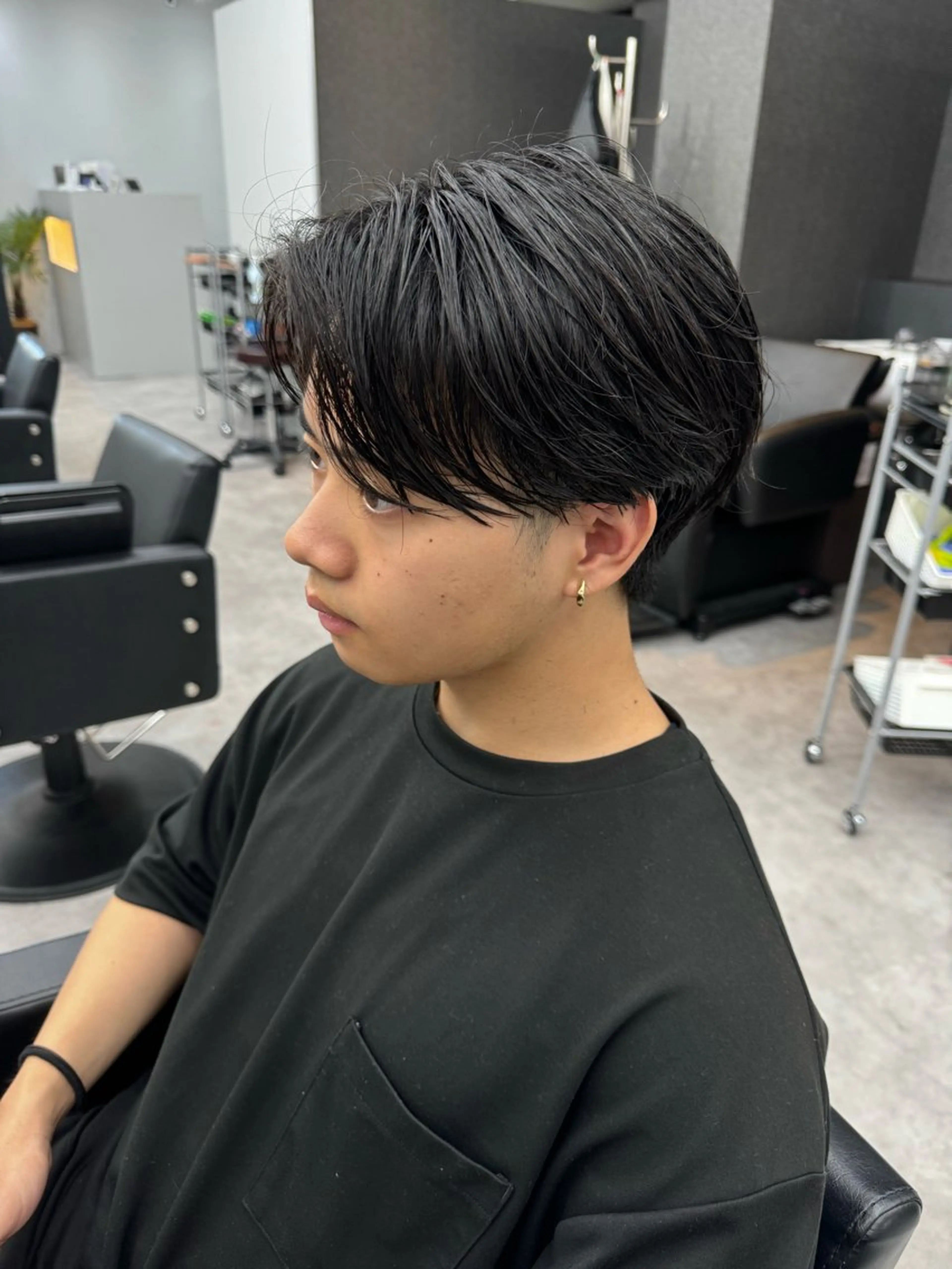 ショート パーマ メンズ Men's専門✂︎ 増田　正義のヘアスタイル