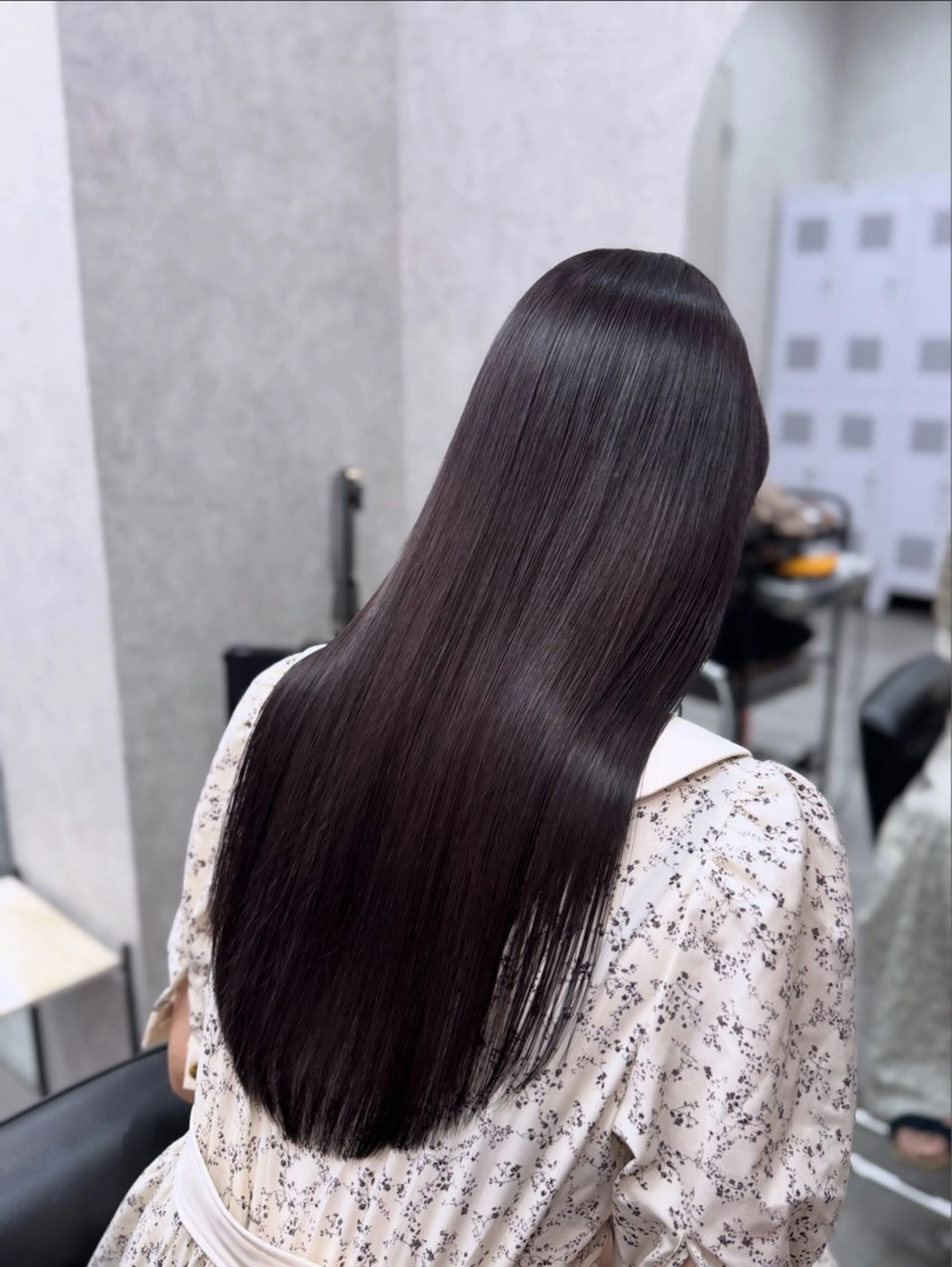 ロング カラー ブリーチ ケアカラー 透明感カラー 髪質改善 小顔カット カット ヘアカラー トリートメント TERRACE LAND所属・杉山永 船橋✖️髪質改善🫧のヘアスタイル