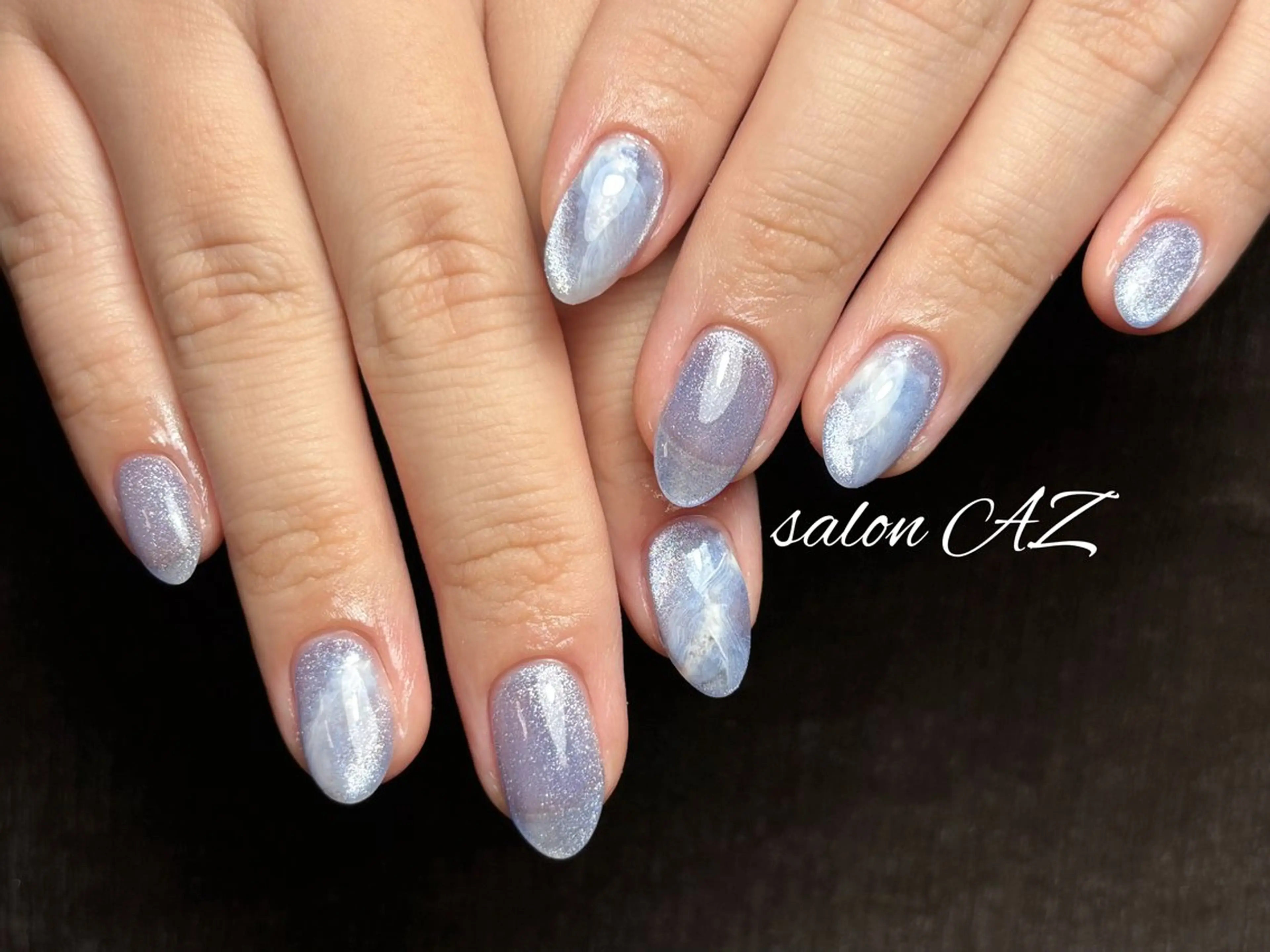 ネイル アートネイル 長さ出し フットネイル フレンチネイル ジェルネイル ハンドネイル salonAZ トップネイリストのネイルデザイン