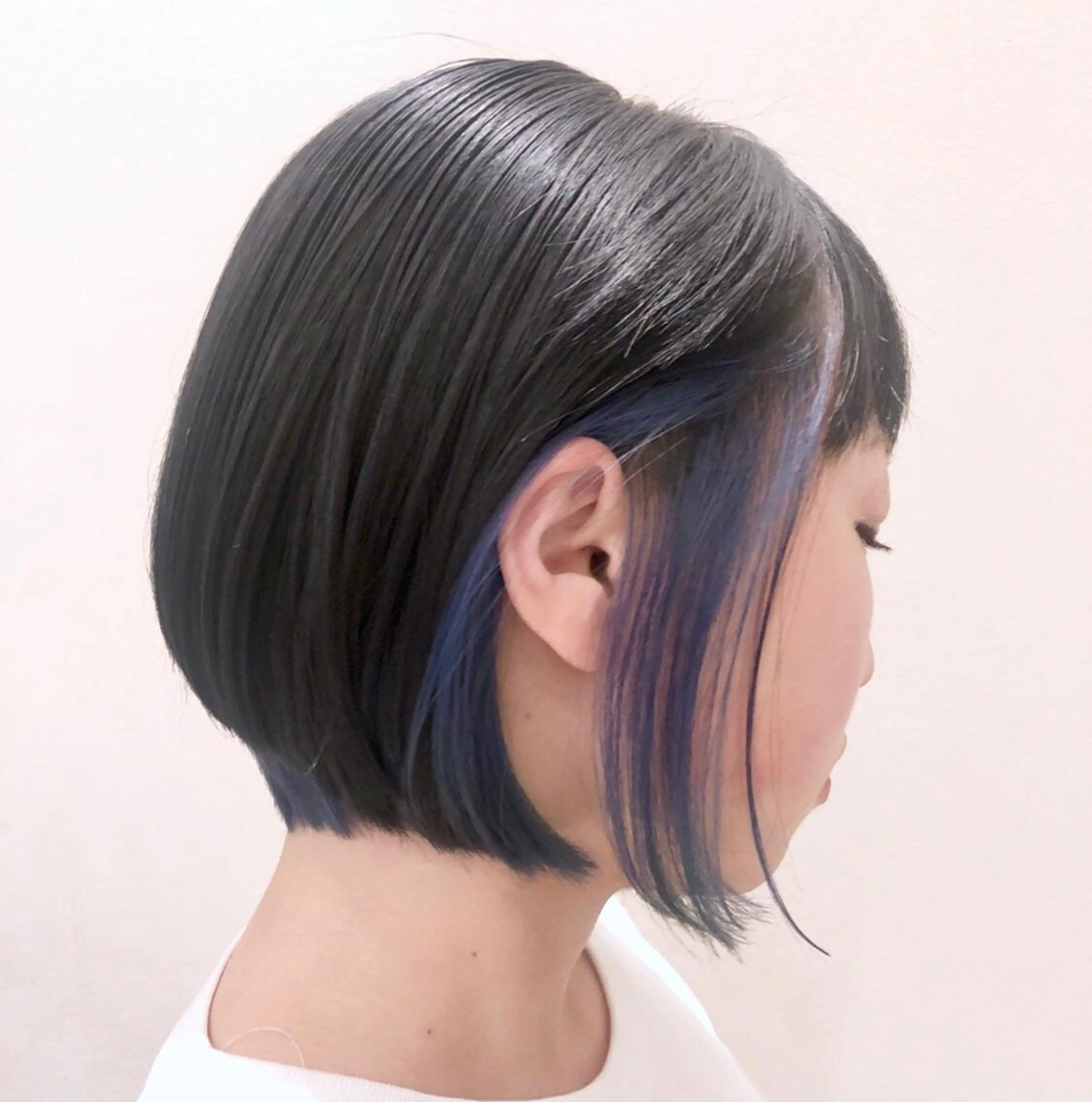 ショート カラー ブルーカラー ダークグレー ニシダヒカリ🌙 髪質改善×似合わせのヘアスタイル