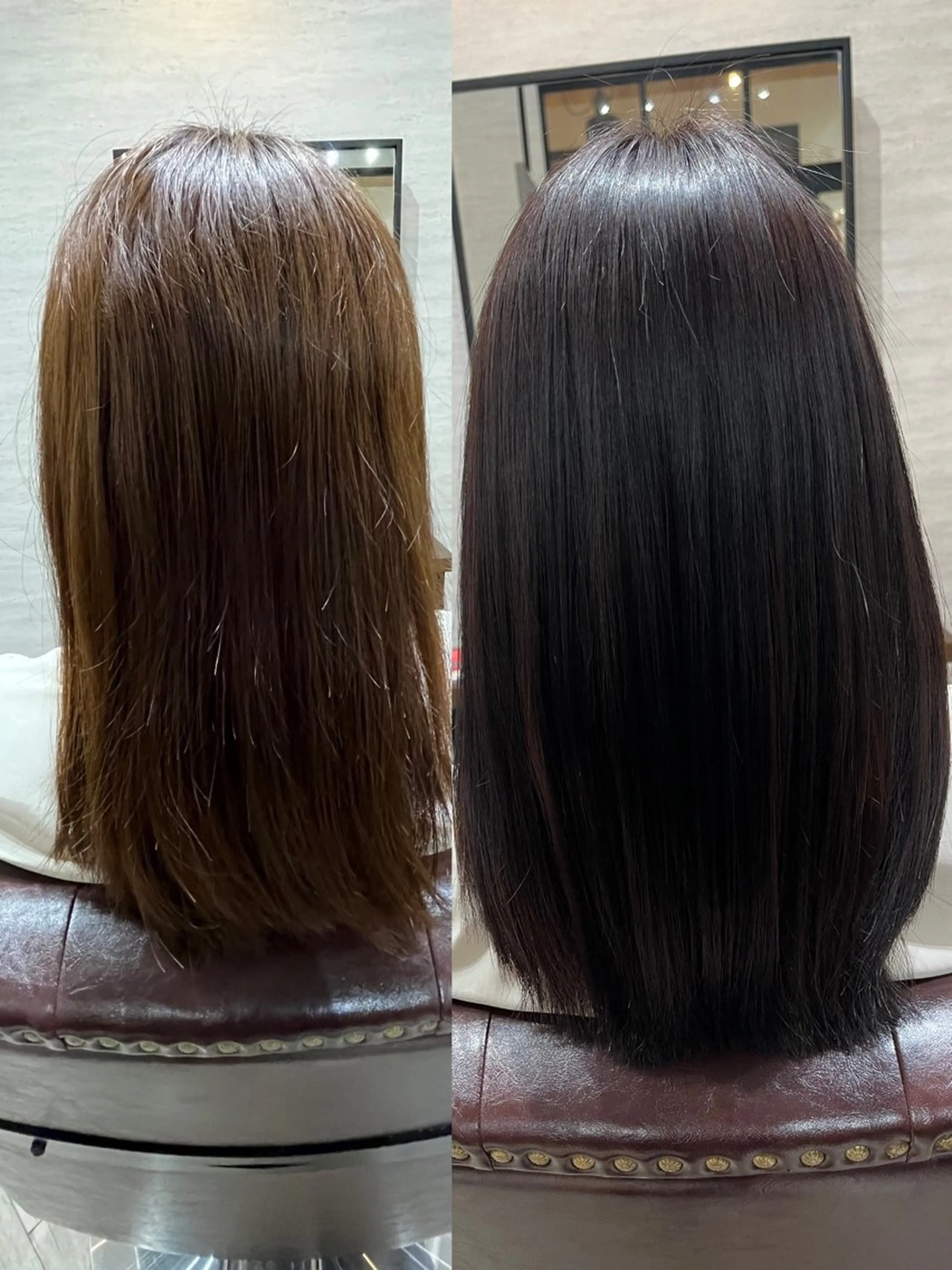 セミロング ヘアカラー 縮毛矯正 ✨髪質改善✨ 縮毛矯正/佐藤恵太のヘアスタイル