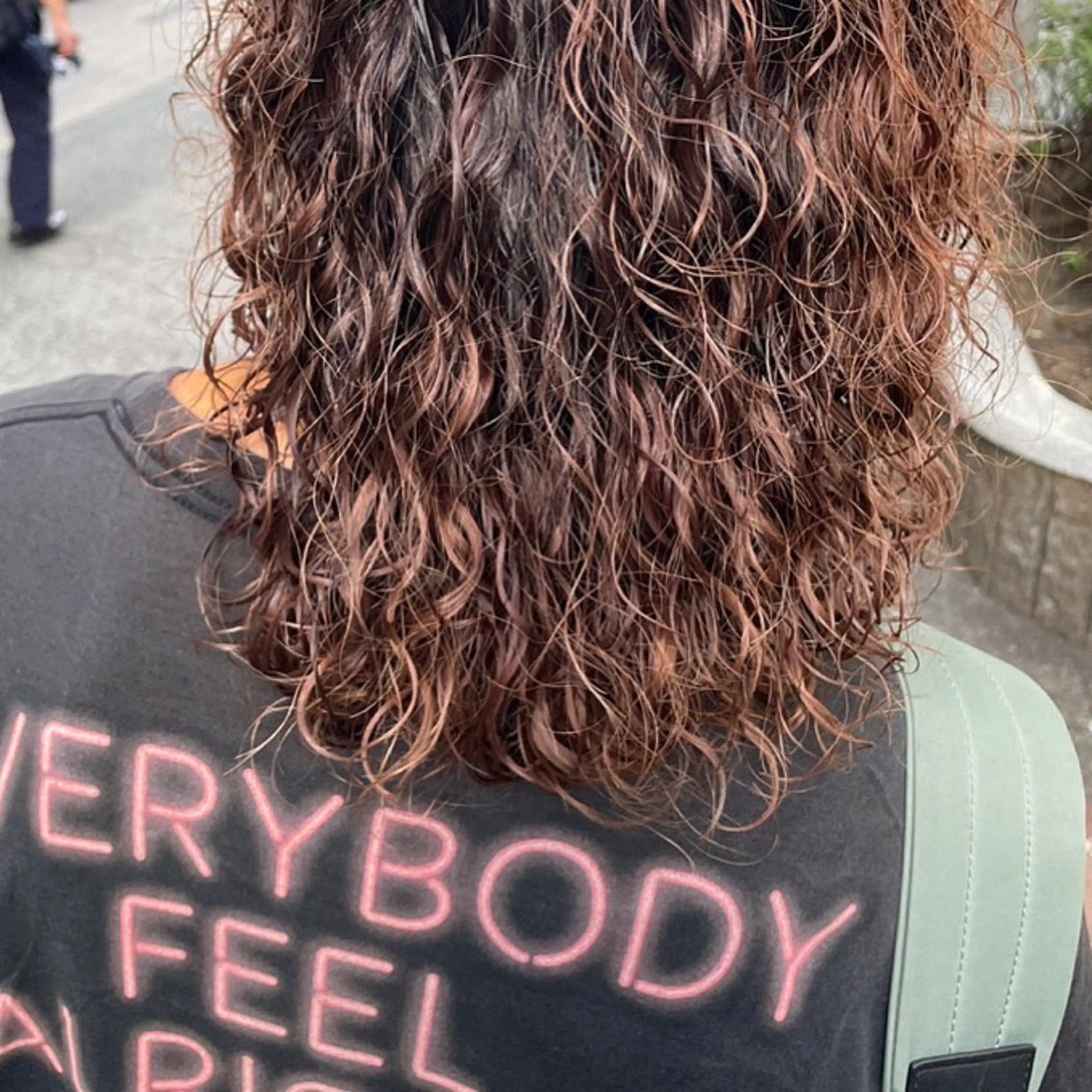 カラー メンズパーマモデル 🌺もえか🌺のヘアスタイル