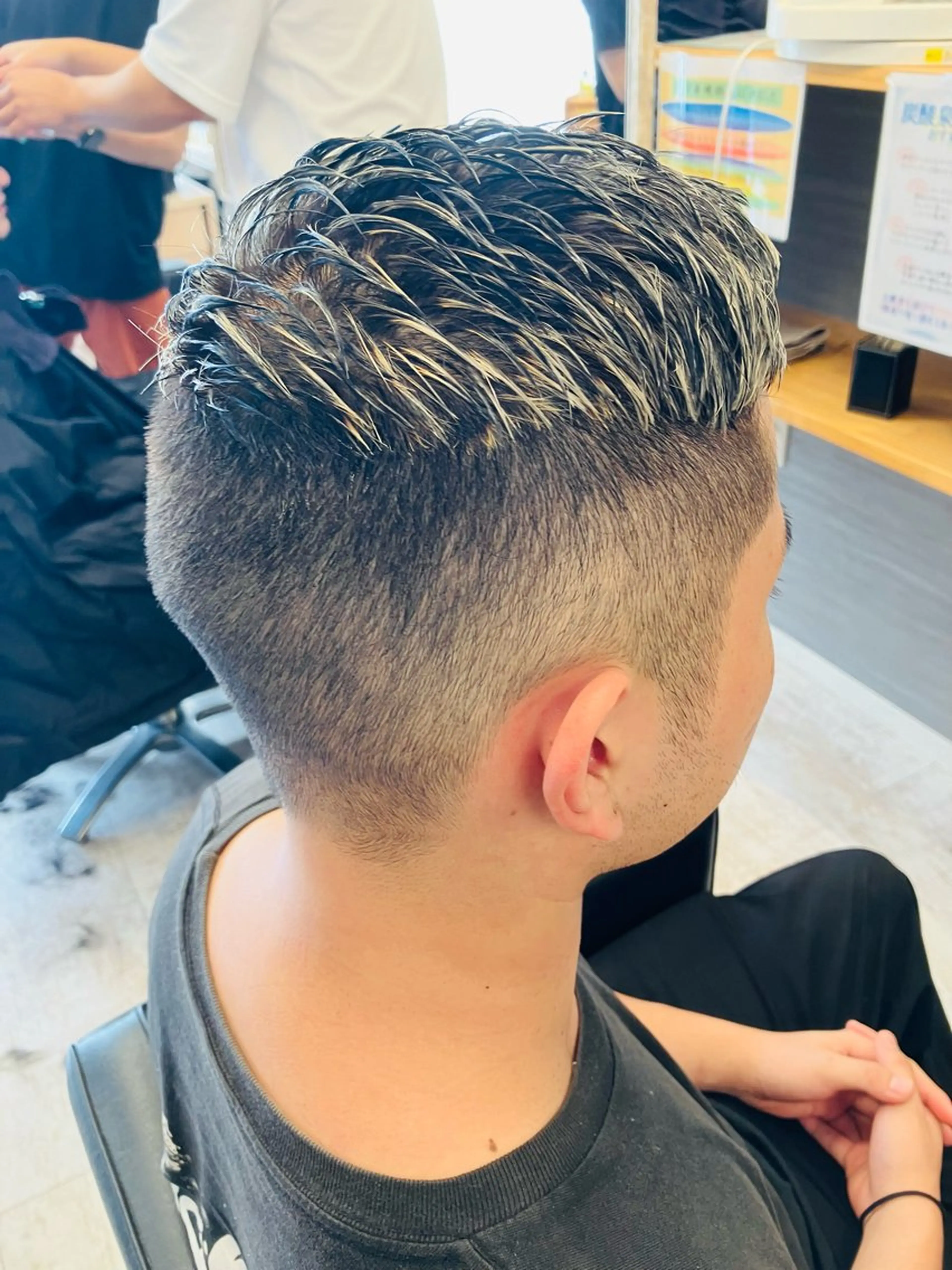 カラー メンズ カット ヘアカラー メンズ特化/パーマ/ フェードWATARUのヘアスタイル