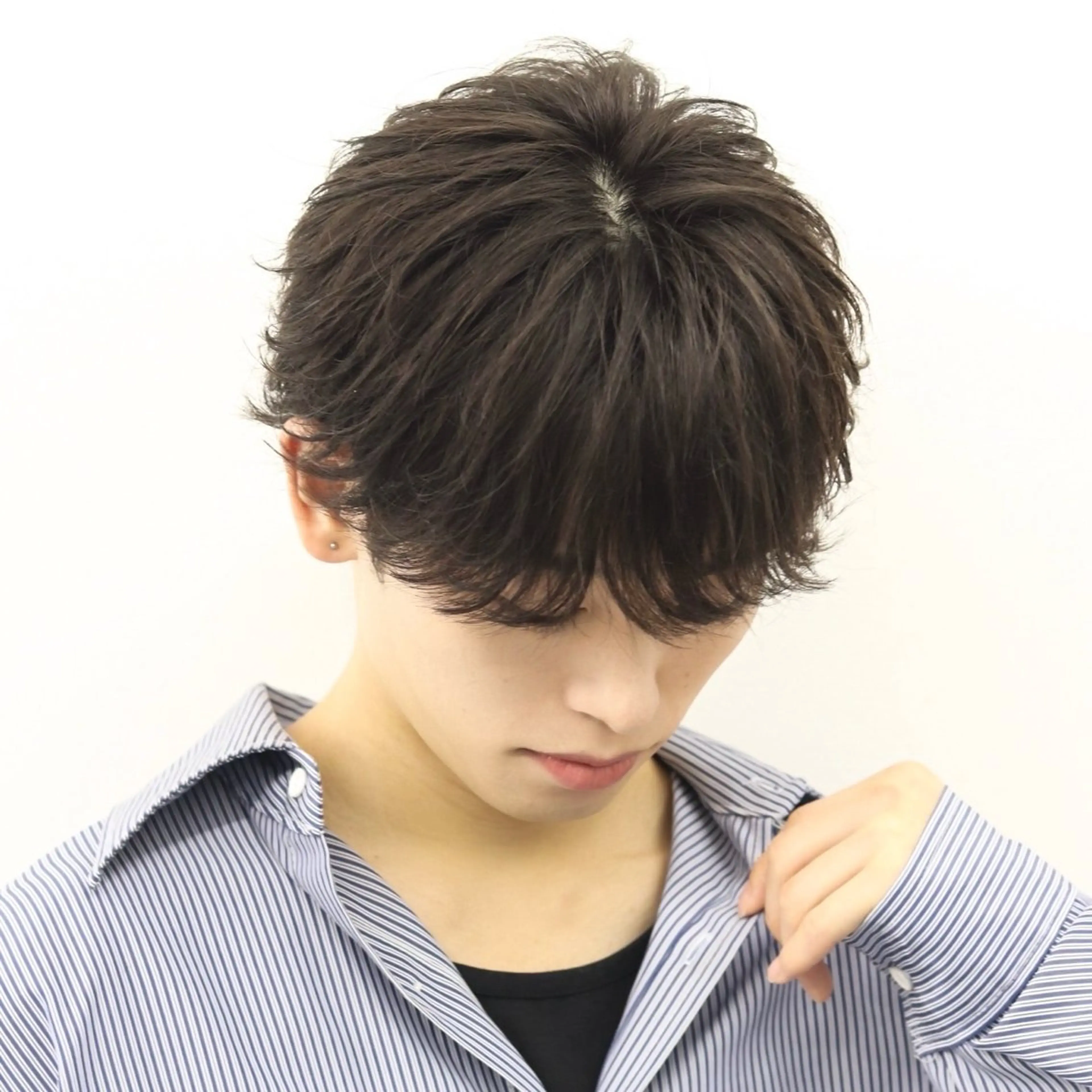 ショート カラー パーマ メンズ カット 🔥メンズ🔥かっこ いいが正義！代表柿崎のヘアスタイル