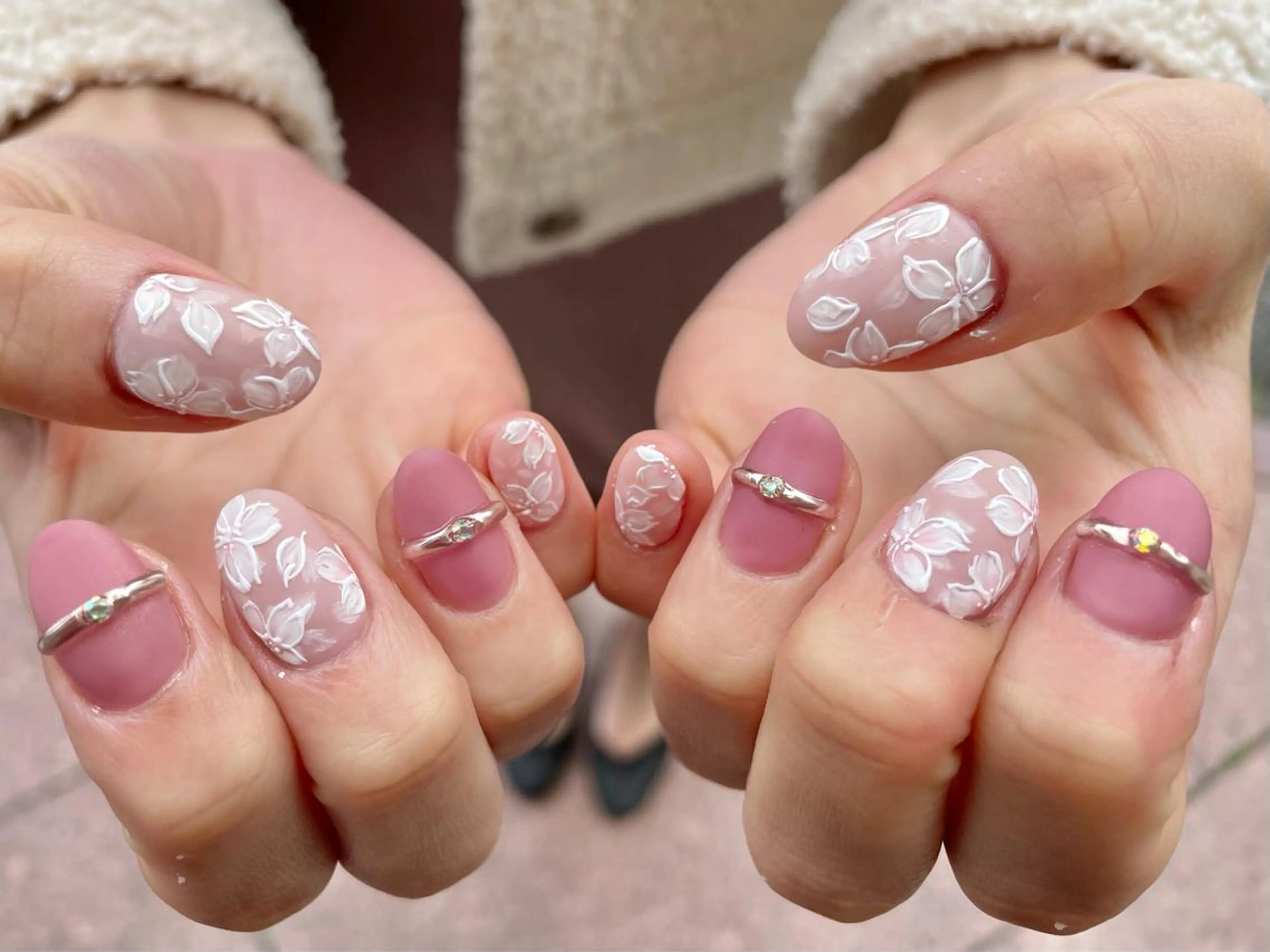 ネイル ハンドネイル Ash関内ネイリスト 荒木晴香のネイルデザイン